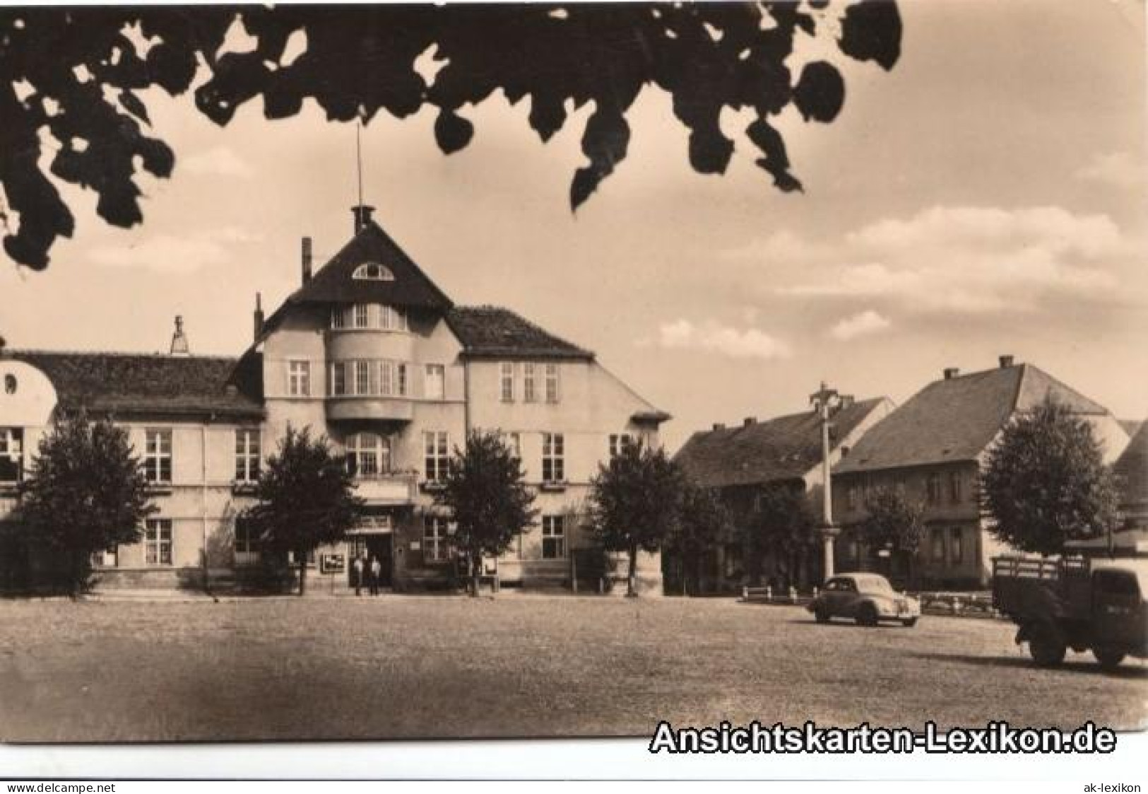 Ansichtskarte Fürstenberg/Havel Markt Mit Rathaus - Foto AK 1964 - Fuerstenberg