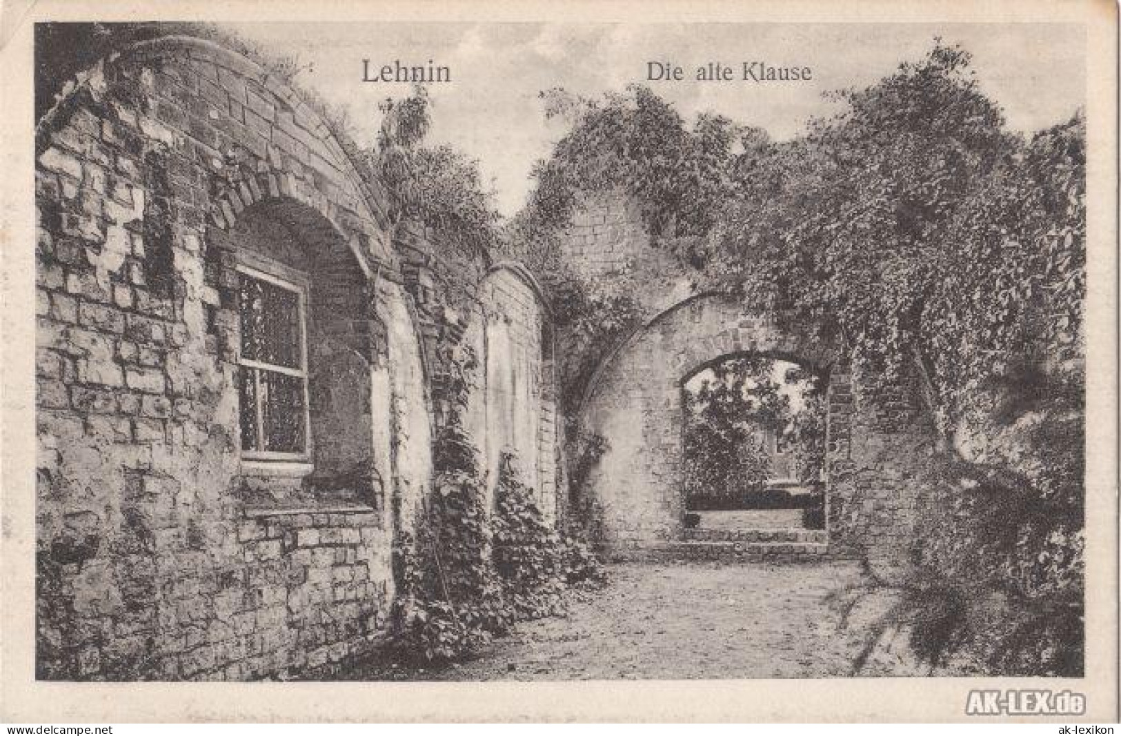 Ansichtskarte Kloster Lehnin Die Alte Klause Ca. 1918 1918 - Lehnin