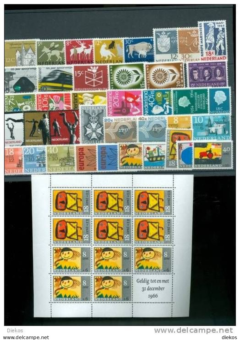 NEDERLAND Lot Of The Jear 1964 - 1965  Jahrgang, Jaargang ** Postfrisch MNH #L419 - Verzamelingen