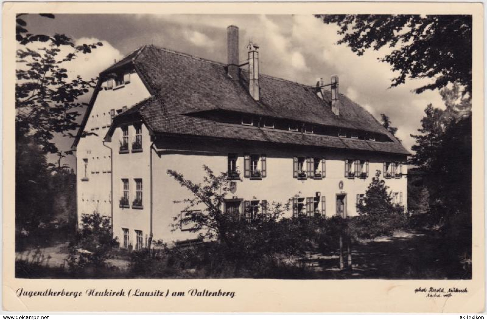 Neukirch (Lausitz) Oberneukirch | Wjazońca Jugendherberge Am Valtenberg 1955 - Neukirch (Lausitz)