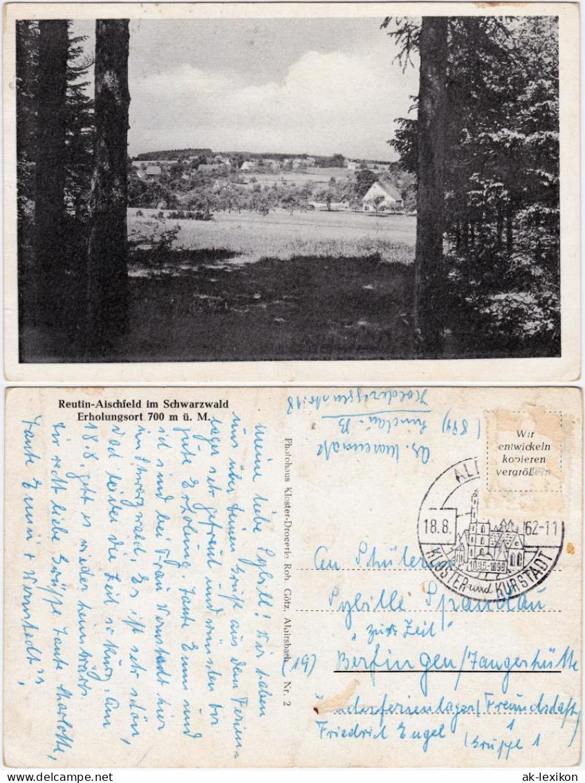 Ansichtskarte Reutin-Alpirsbach Totalansicht 1962 - Alpirsbach