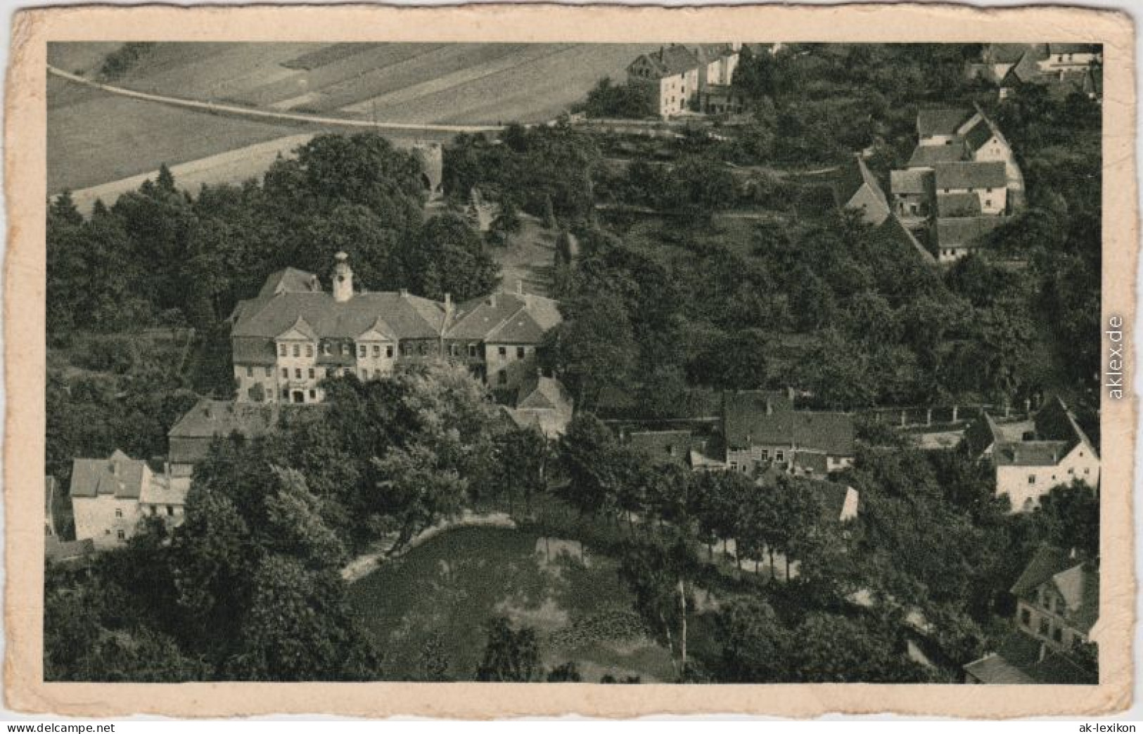 Friederichstanneck-Eisenberg (Thüringen) Luftbild: Gast- Und Pensionshaus 1928  - Eisenberg