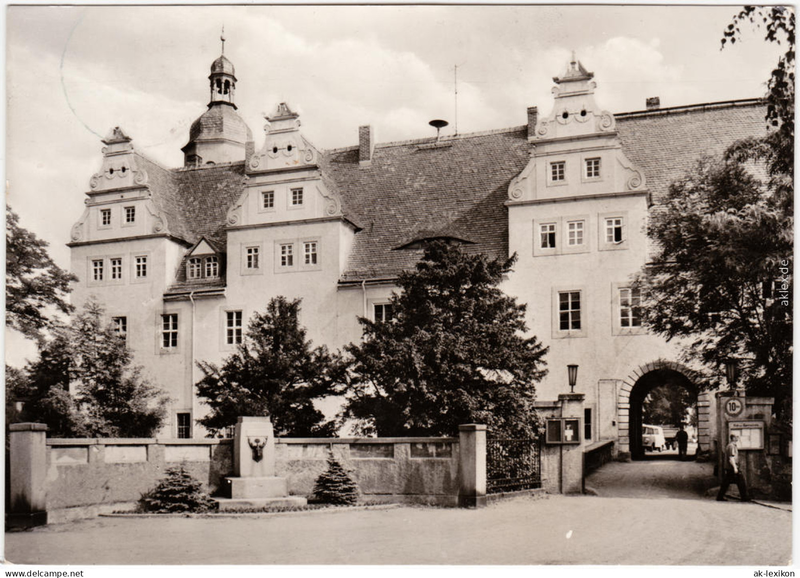 Wermsdorf Jagdschloss Foto Ansichtskarte 1977 - Wermsdorf