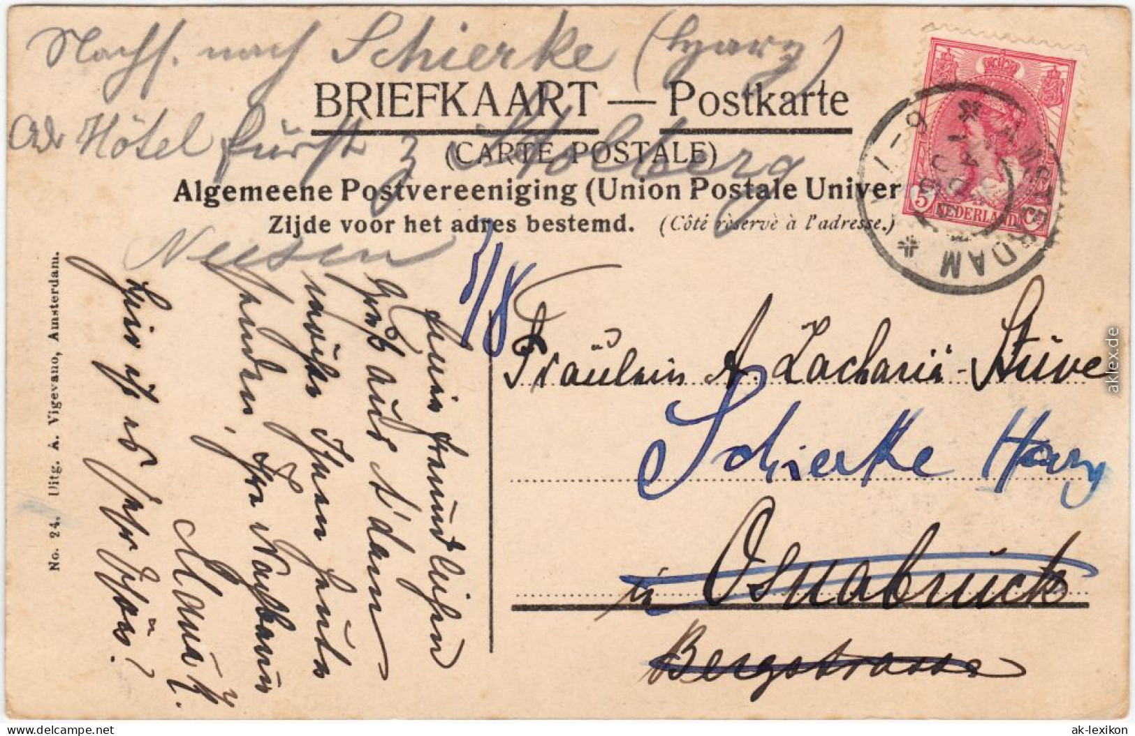 Postkaart Amsterdam Amsterdam Nieuxmarkt Met Waag 1908  - Amsterdam