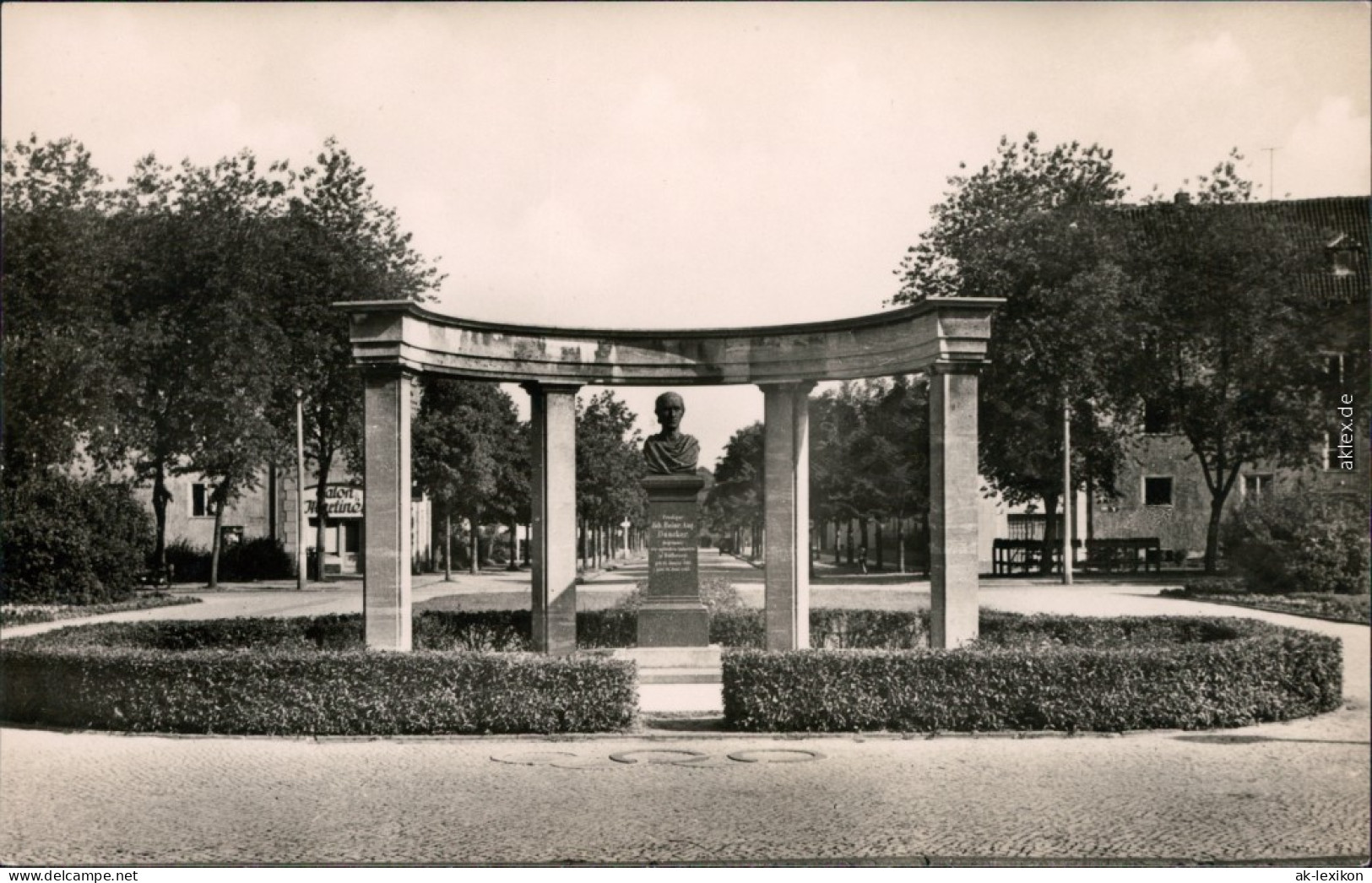 Ansichtskarte Rathenow Duncker - Denkmal 1966 - Rathenow