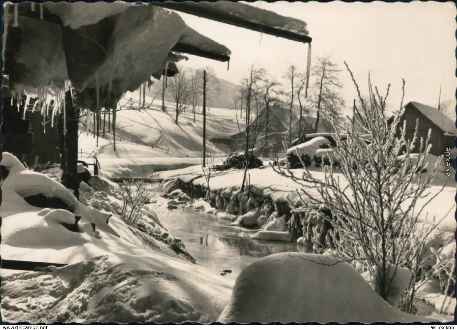 Ansichtskarte Wildenthal-Eibenstock Große Bockau Im Winter 1965 - Eibenstock