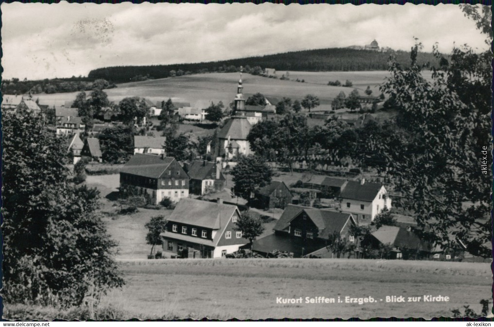 Ansichtskarte Seiffen (Erzgebirge) Panorama-Ansicht 1966 - Seiffen