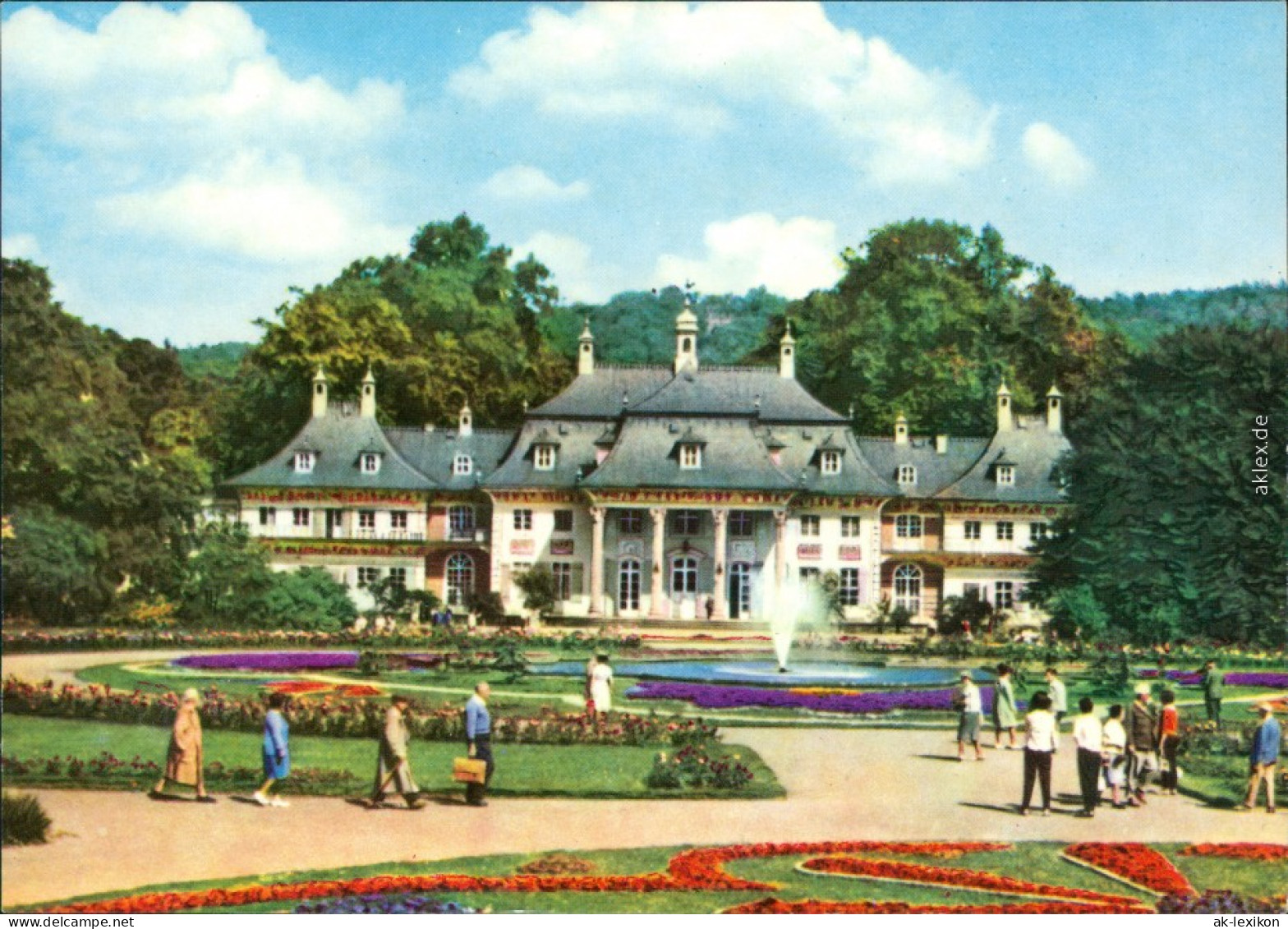 Ansichtskarte Pillnitz Schloss Pillnitz - Bergpalais 1969 - Pillnitz