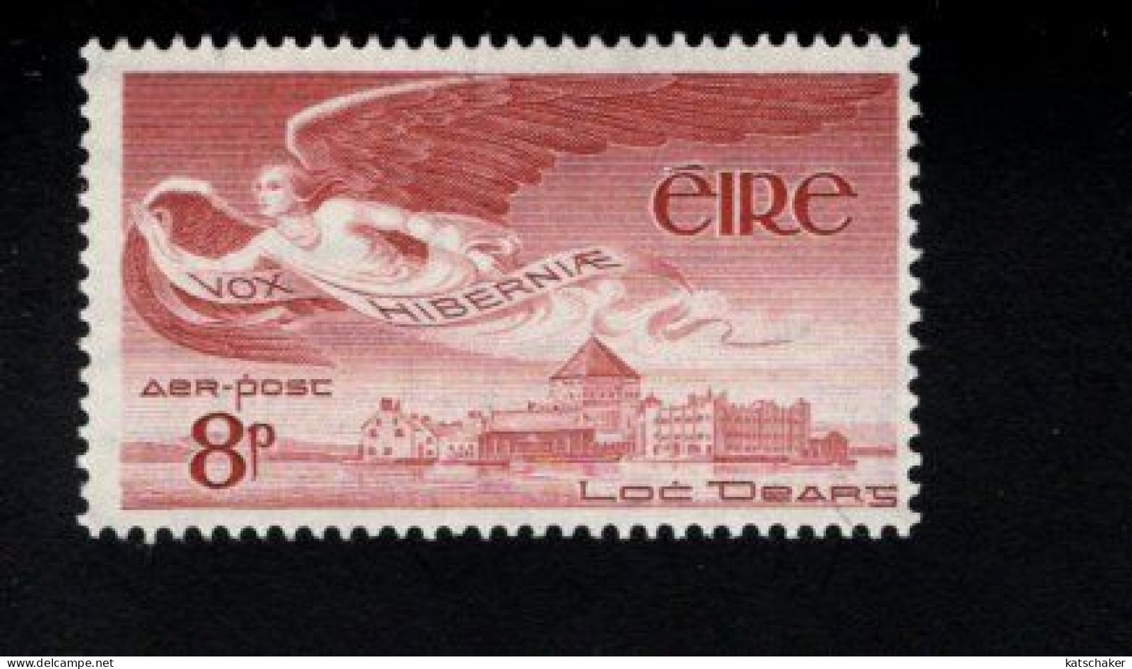 1979567734 1954 SCOTT C4  (XX) POSTFRIS MINT NEVER HINGED - ANGEL OVER ROCK OF CASHEL - Luftpost