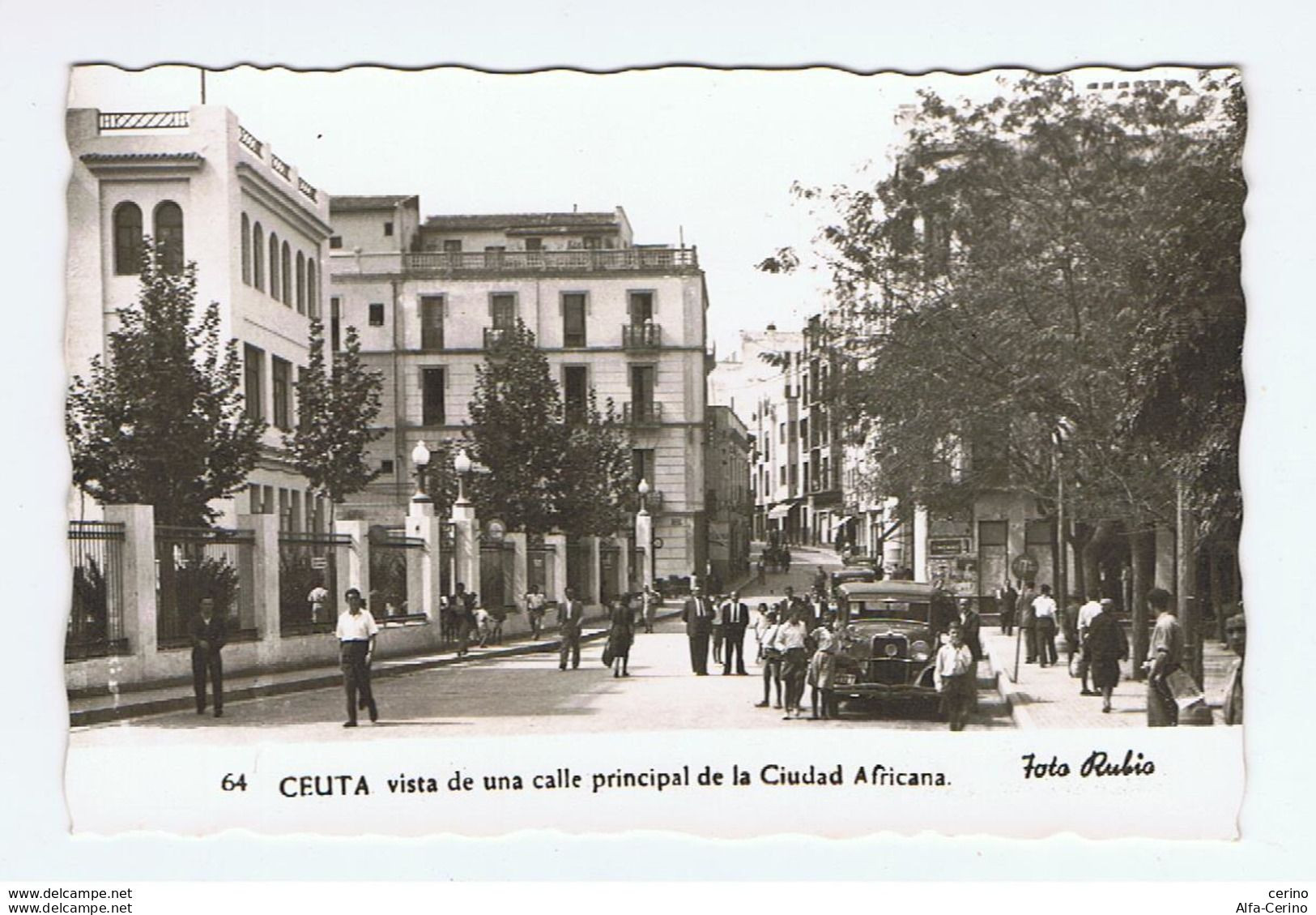 CEUTA:  VISTA  DE  UNA  CALLE  PRINCIPAL  DE  LA  CIUDAD  AFRICANA  -  FOTO  RUBIO  -  FP - Ceuta