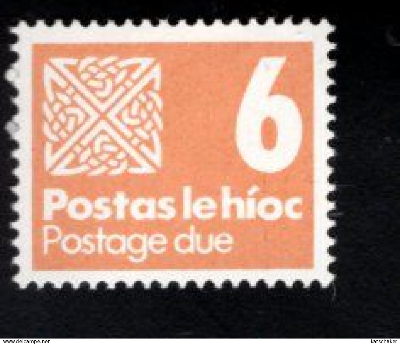 1979569120 1980  SCOTT J31 (XX) POSTFRIS MINT NEVER HINGED - CELTIC KNOT - Postage Due