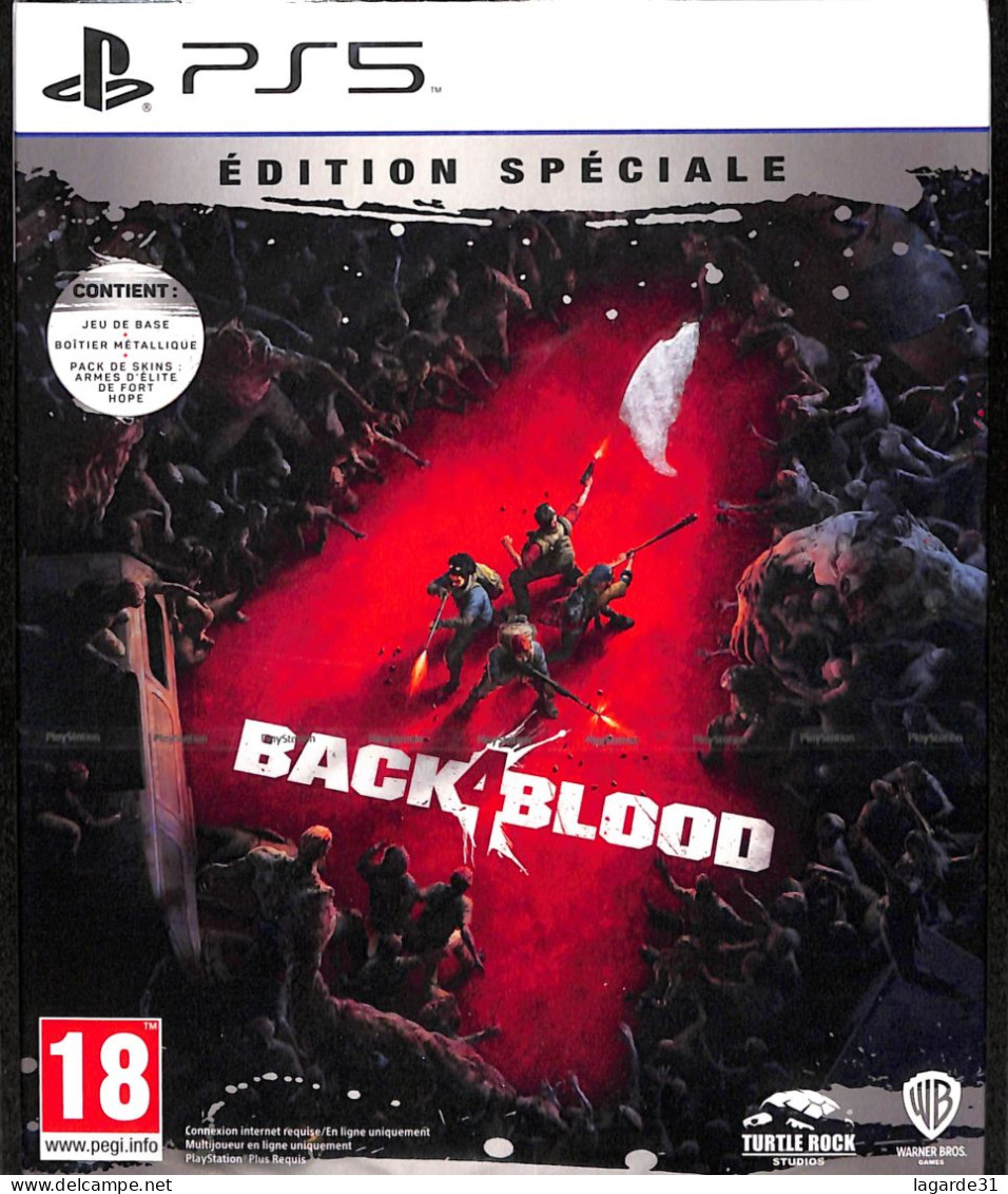 Jeu PS5 Edition Speciale BLACK4BLOOD Neuf Sous Blister - Andere & Zonder Classificatie