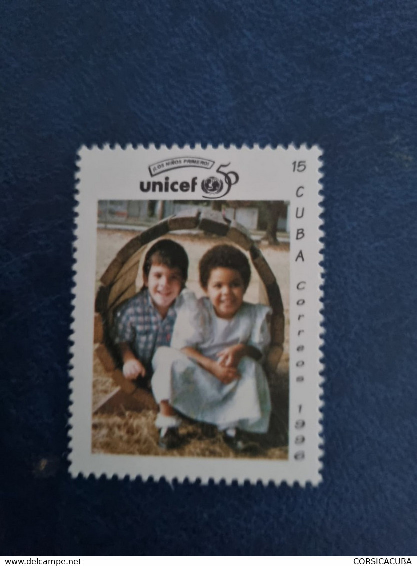 CUBA  NEUF  1996   ANI.  50  UNICEF  //  PARFAIT  ETAT  // 1er  CHOIX-- - Ongebruikt