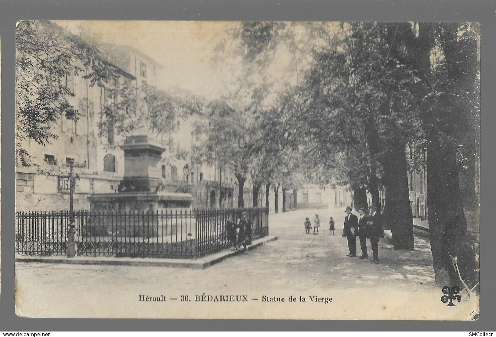 Bédarieux, Statue De La Vierge (A19p38) - Bedarieux