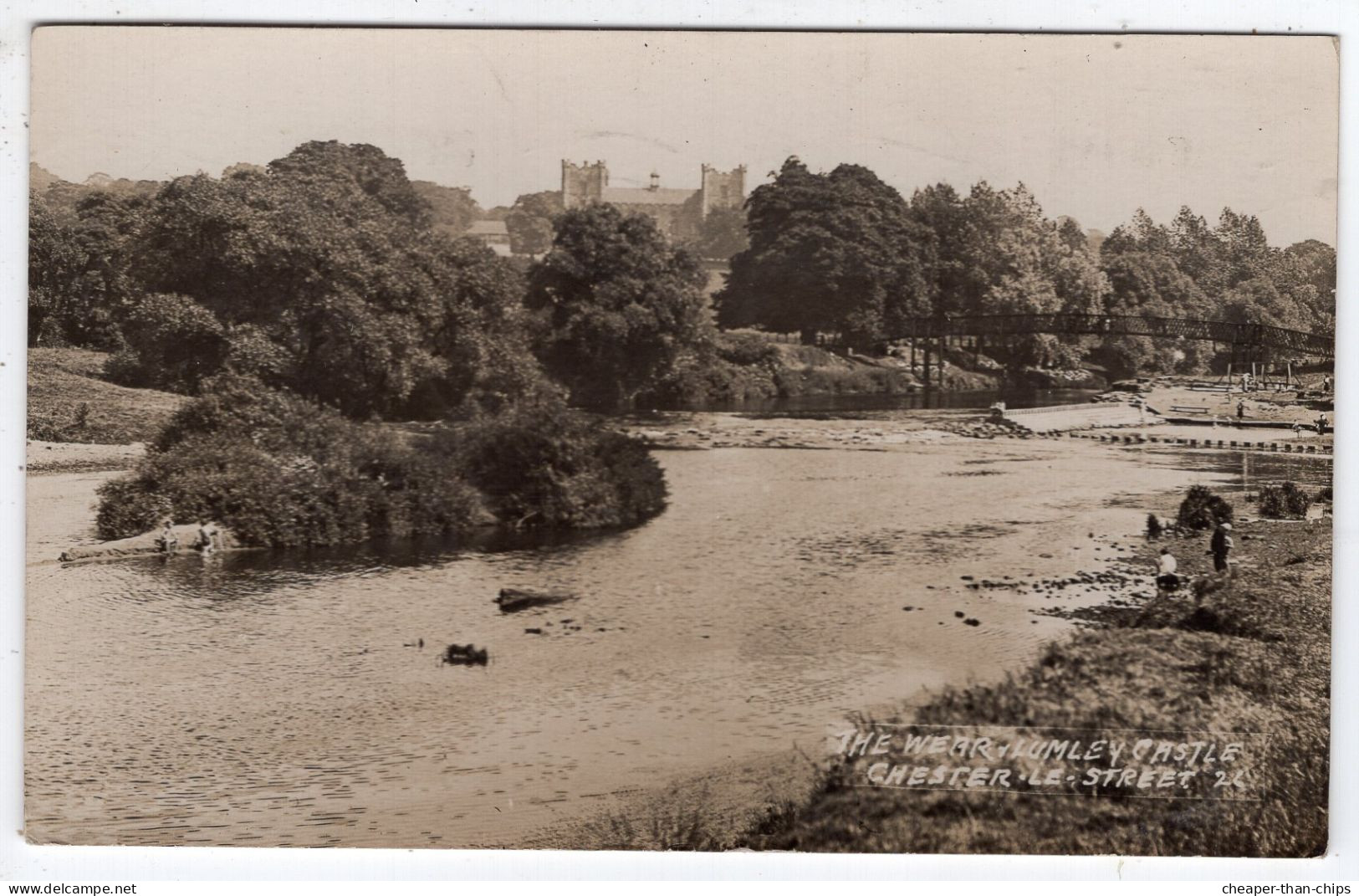 CHESTER-LE-STREET - The Wear & Lumley Castle - RP - Andere & Zonder Classificatie