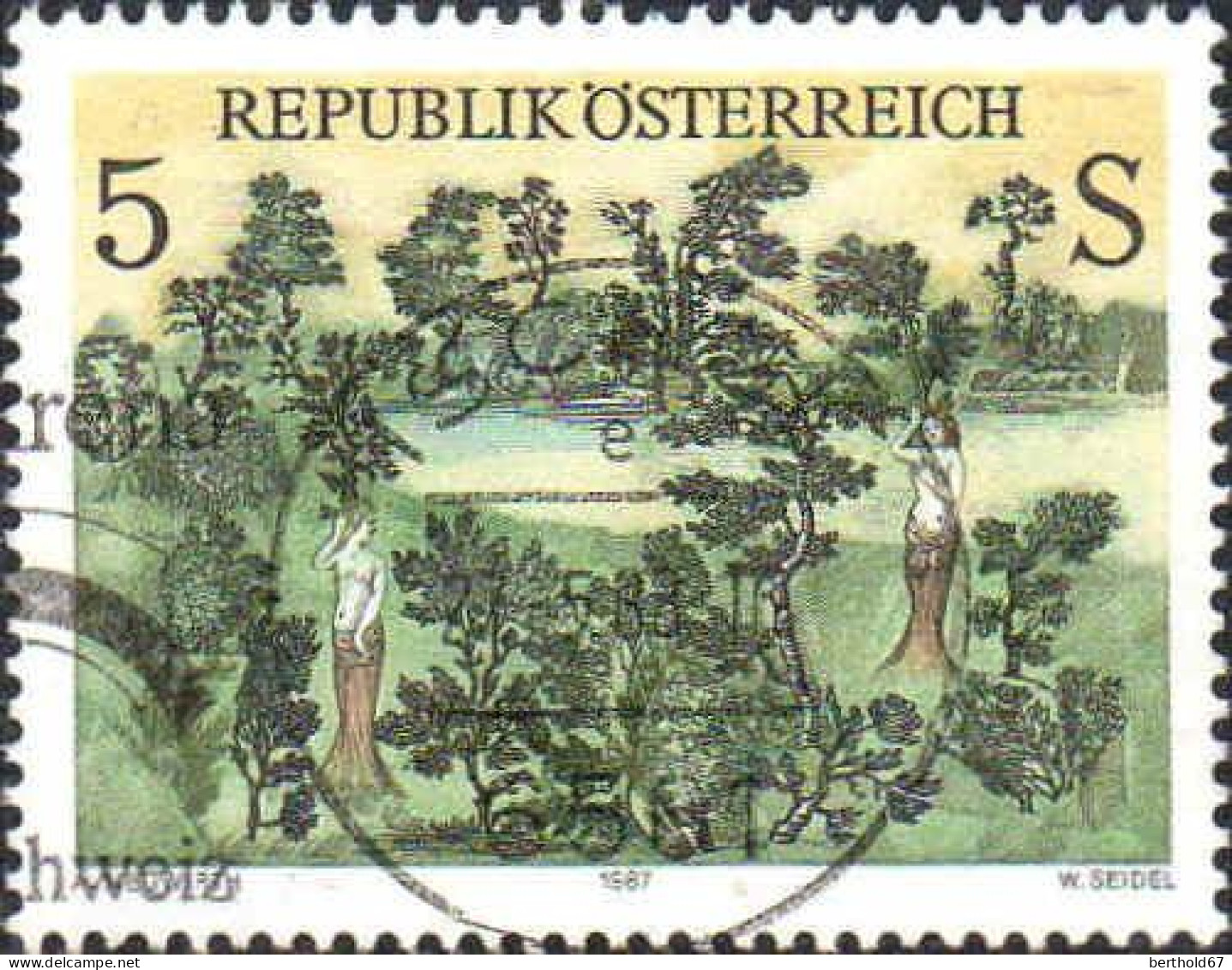 Autriche Poste Obl Yv:1732 Mi:1903 Arnulf Neuwirth (TB Cachet Rond) - Trees