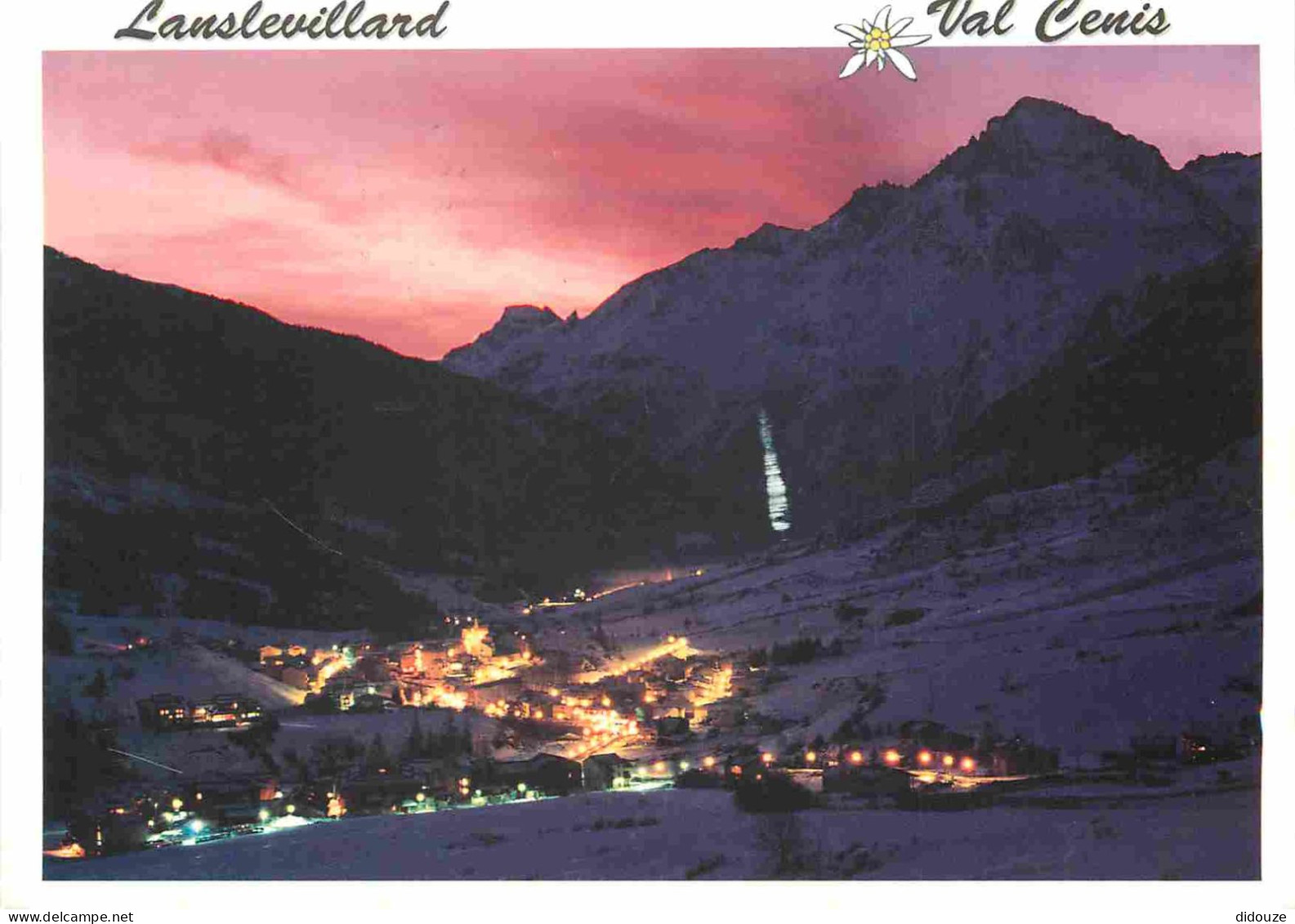 73 - Val Cenis - Lanslebourg Lanslevillard - La Dent Parrachée 3684 M - CPM - Flamme Postale - Voir Scans Recto-Verso - Val Cenis