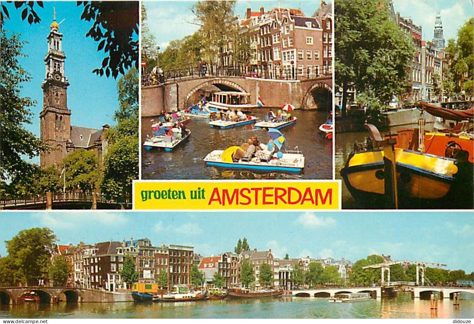 Pays-Bas - Nederland - Amsterdam - Multivues - CPM - Voir Scans Recto-Verso - Amsterdam