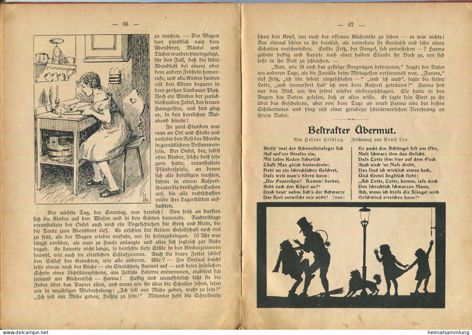 Deutschland - Auerbach's Deutscher Kinder-Kalender 1914 - 32. Jahrgang - 160 Seiten - Kalenders
