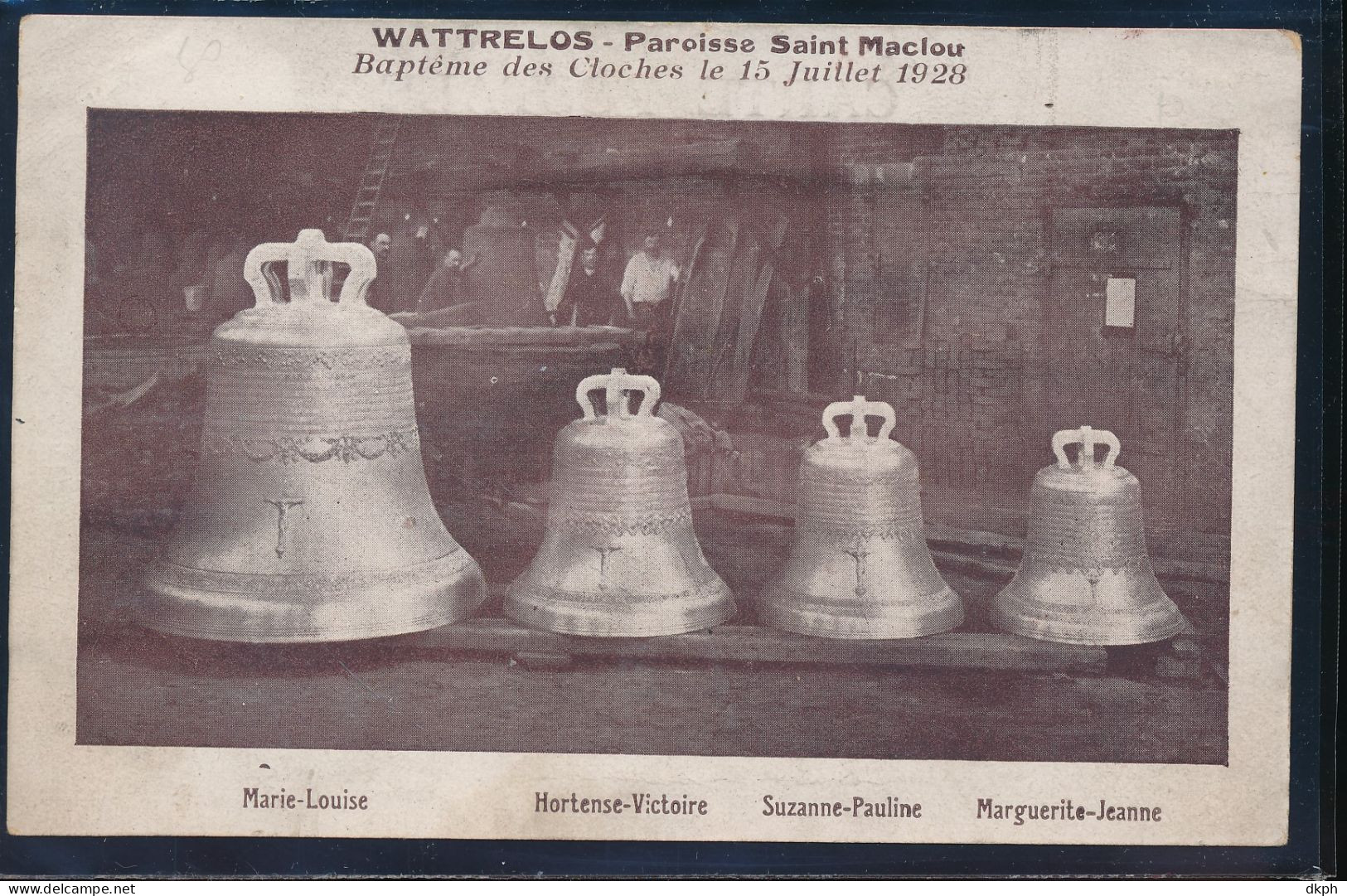 59 WATTRELOS BAPTEME DES CLOCHES REF MAR 1053 - Wattrelos