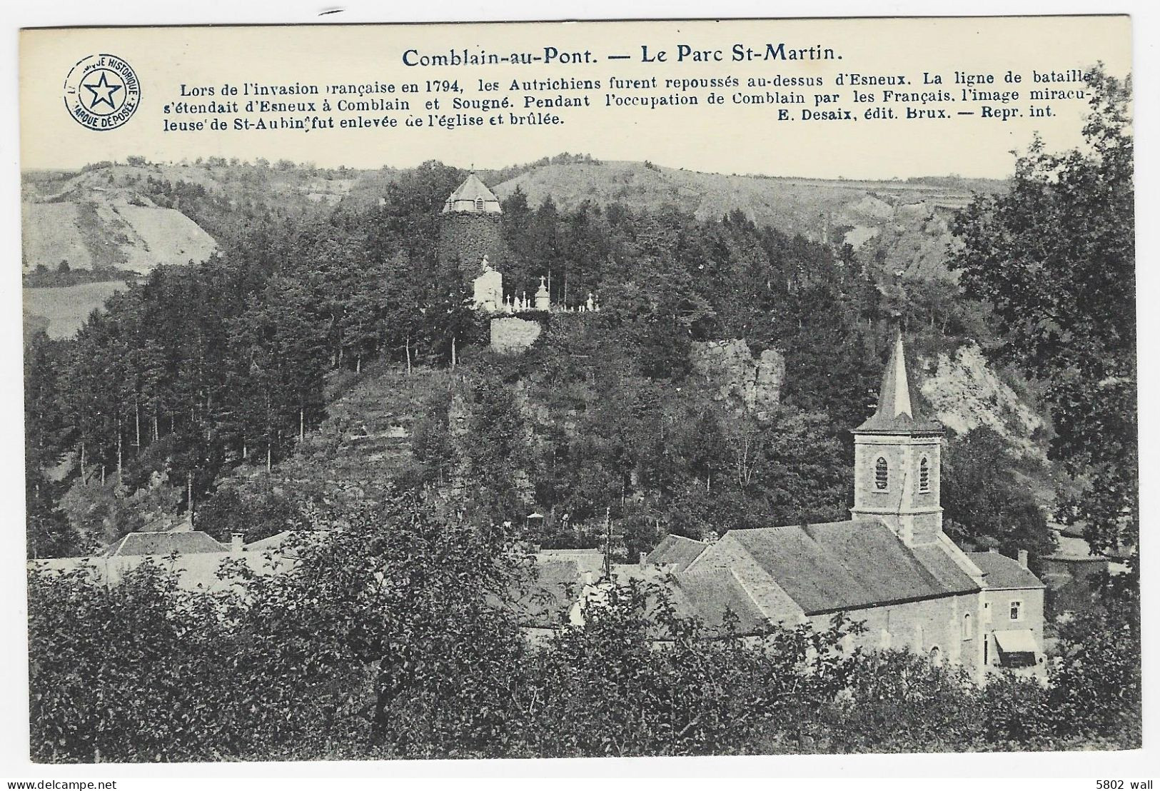 COMBLAIN-AU-PONT : Le Parc Saint-Martin - Comblain-au-Pont