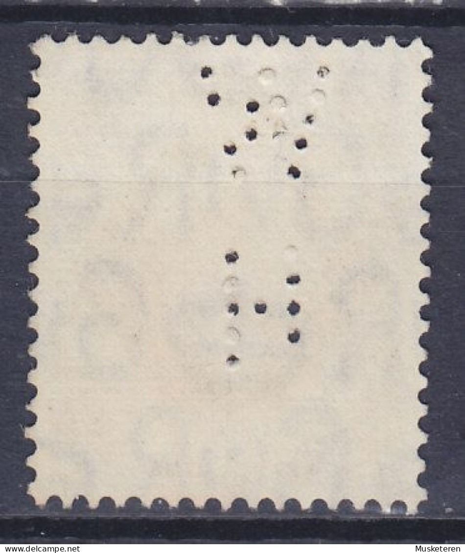 Great Britain Perfin Perforé Lochung 'WH' 1939 Mi. 211X, GV. (2 Scans) - Perfins
