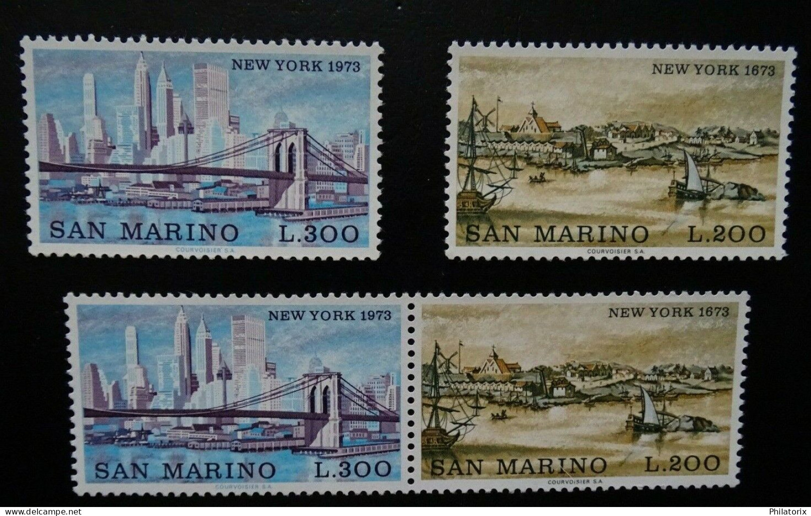 San Marino 2x Mi 1025-1026 ** - Unused Stamps