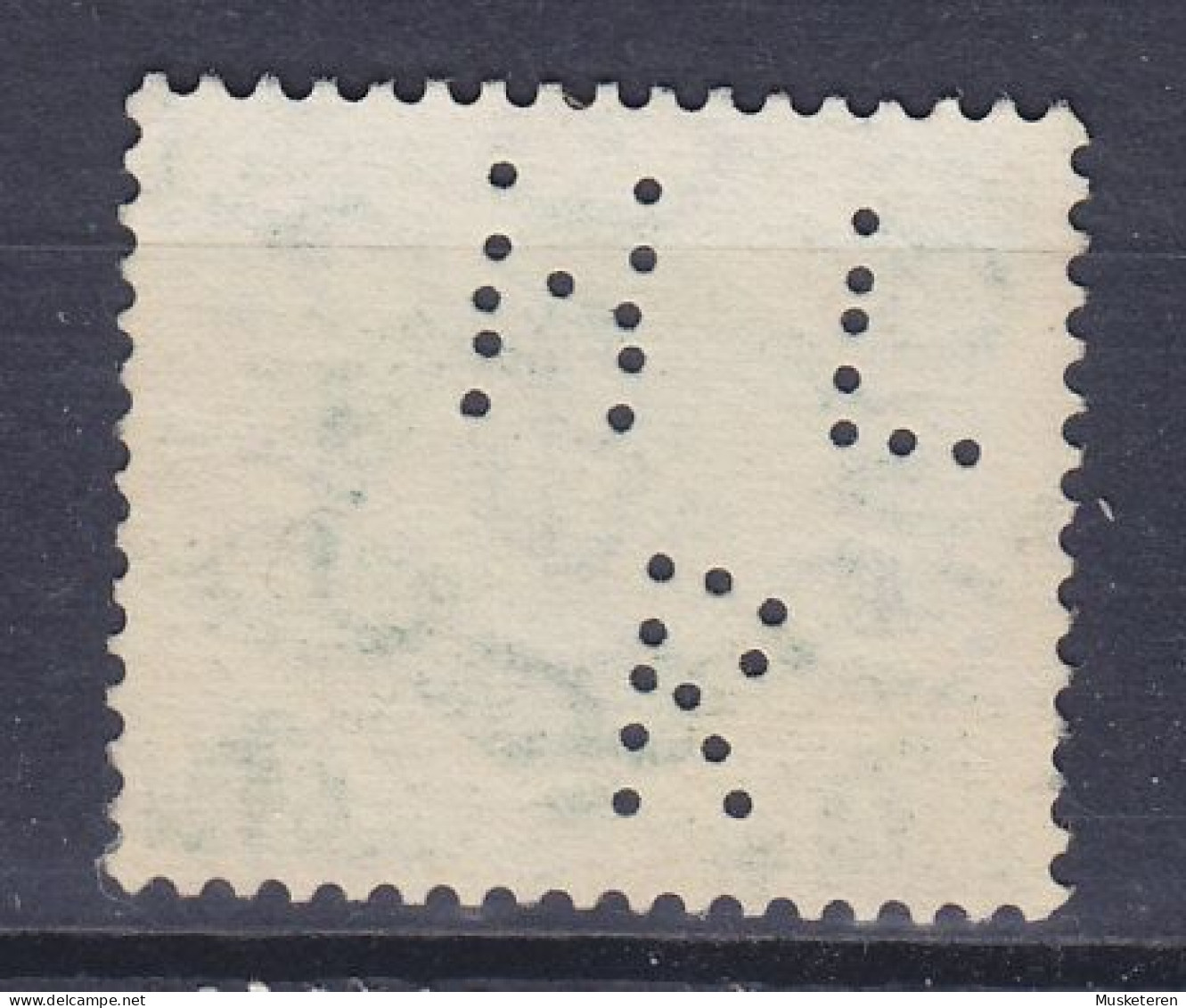 Great Britain Perfin Perforé Lochung 'HLR' 1939 Mi. 207 X, GV. (2 Scans) - Perforadas