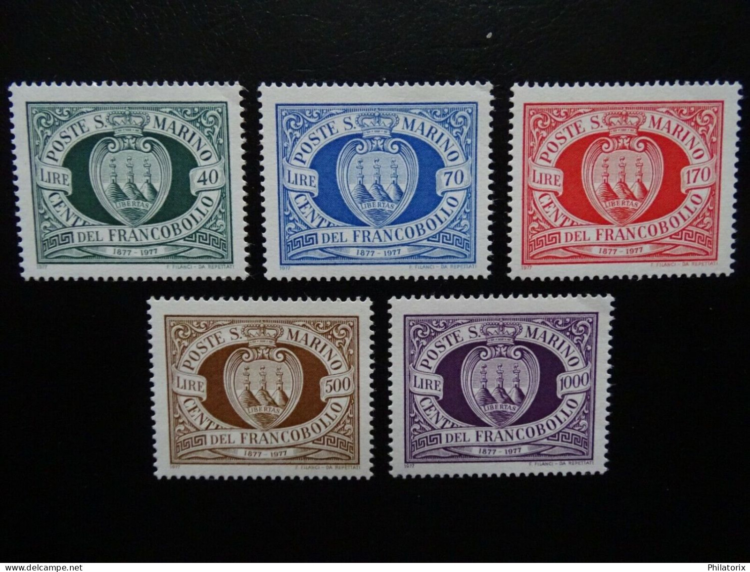 San Marino Mi 1139-1143 ** - Unused Stamps