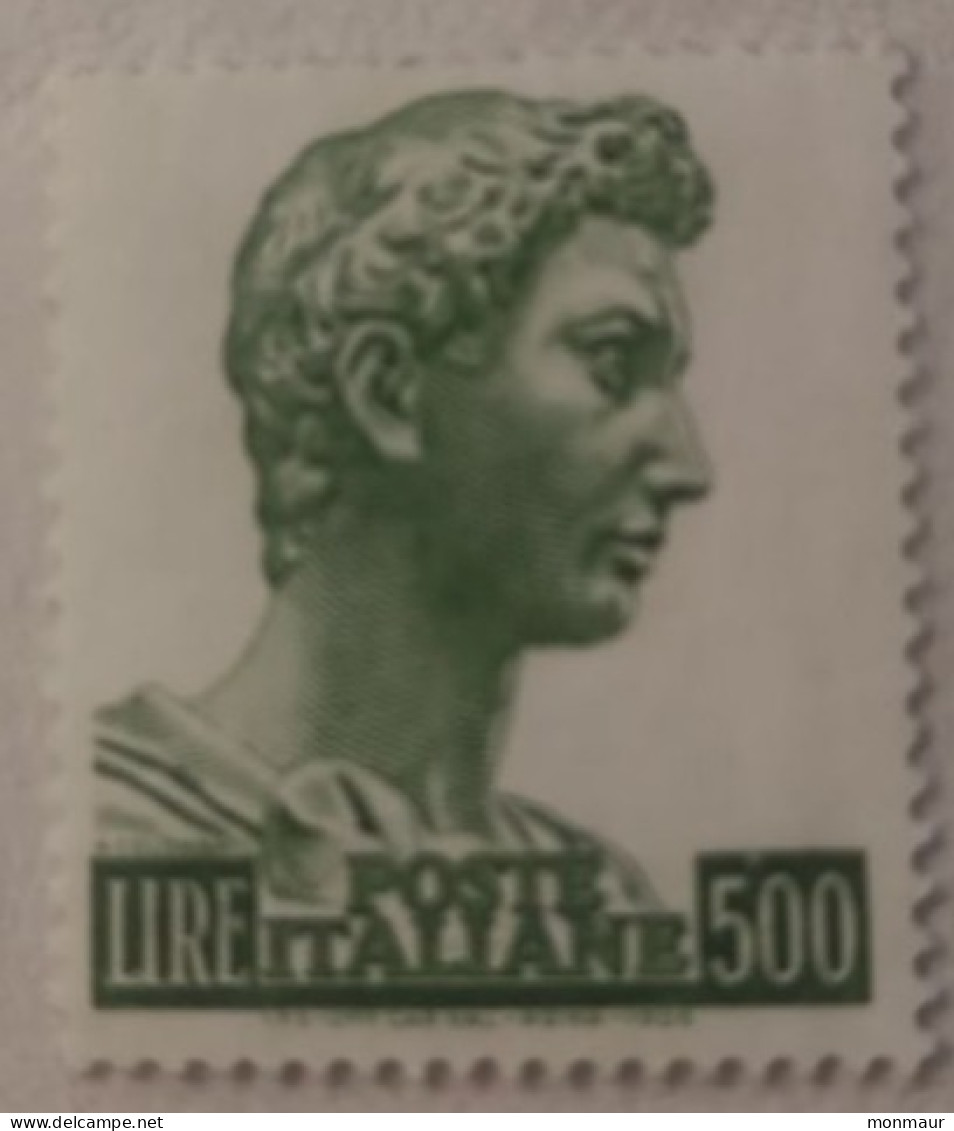 ITALIA 1969 SAN GIORGIO LIRE 500 - 1961-70: Mint/hinged