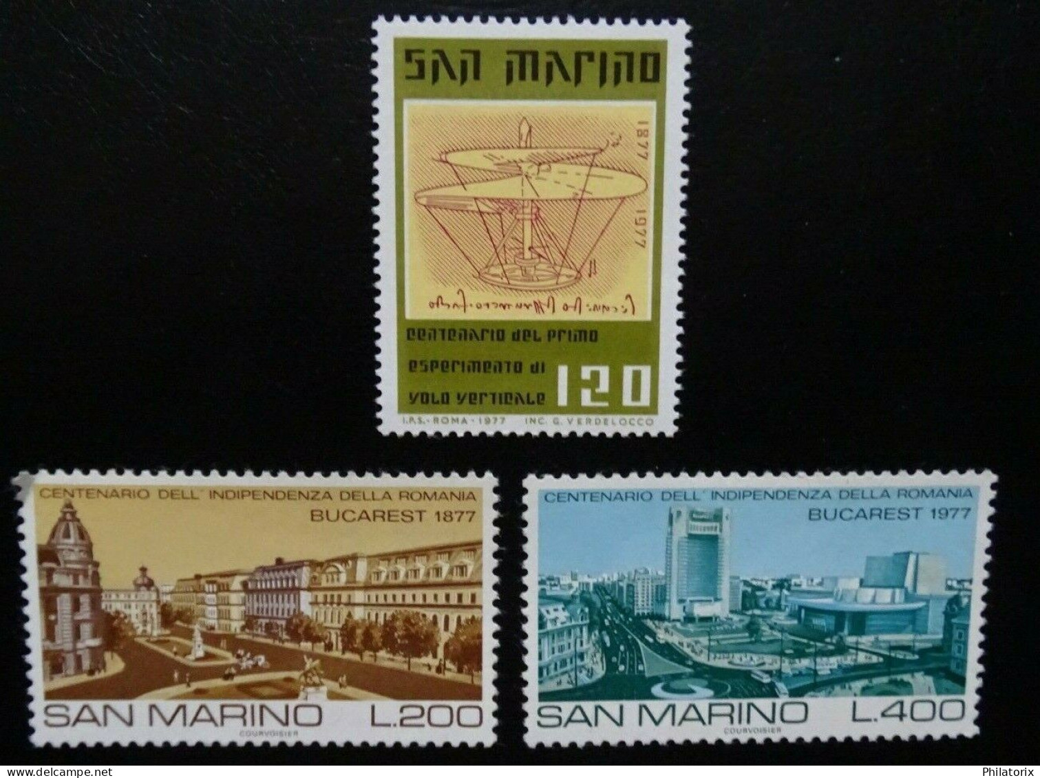 San Marino Mi 1144 + 1145-1146 ** - Unused Stamps