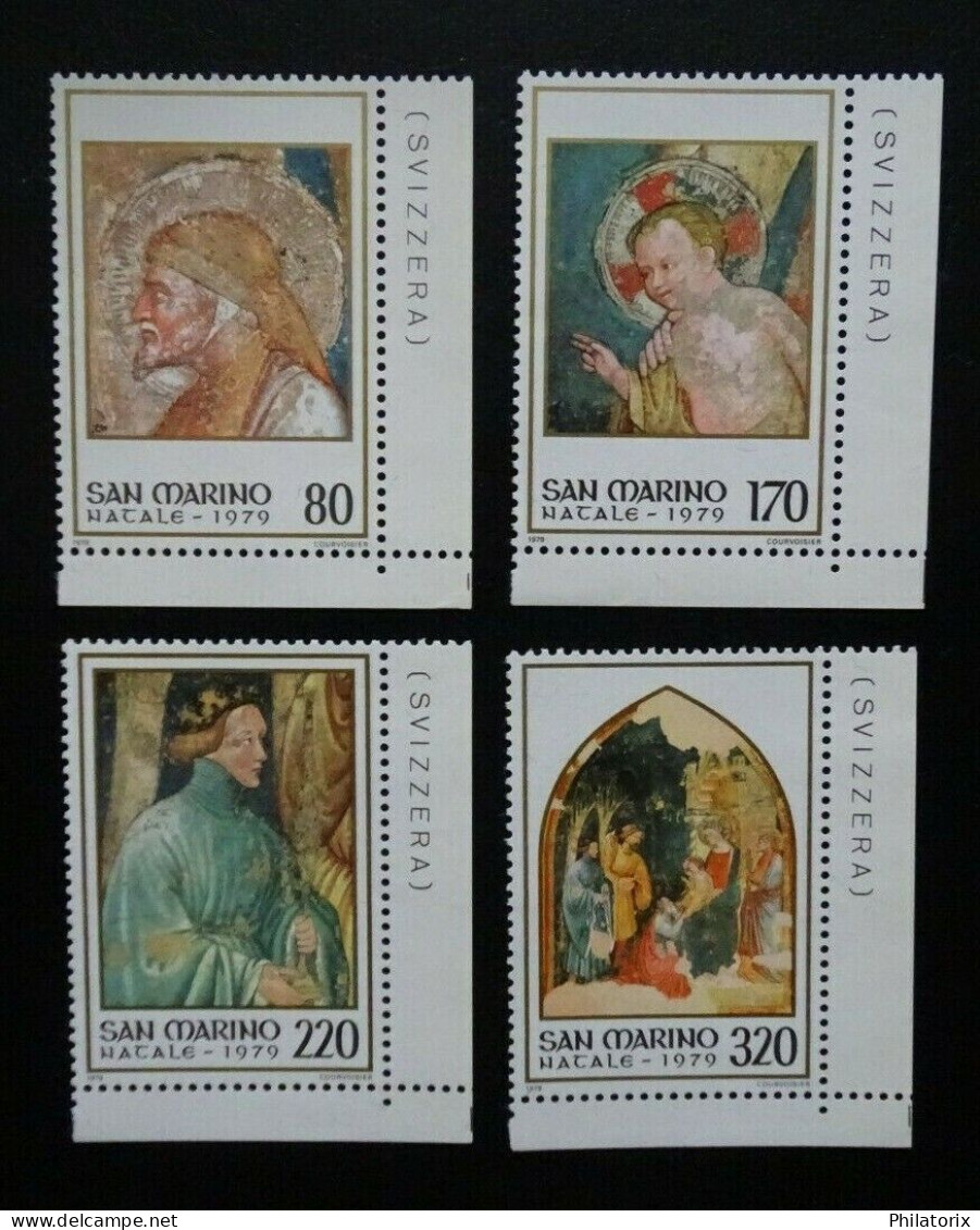 San Marino Mi 1201-1204 ** , Gemälde - Unused Stamps