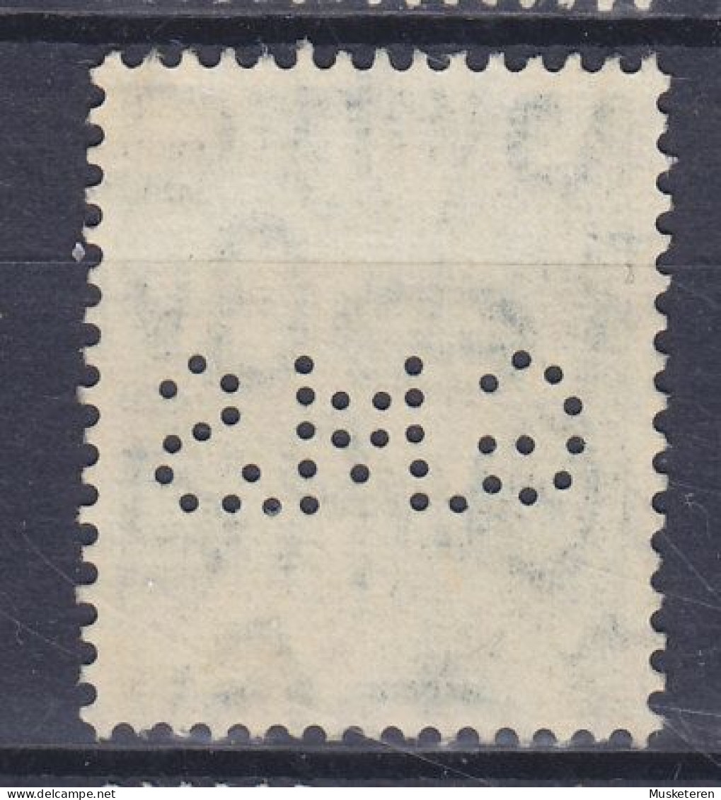 Great Britain Perfin Perforé Lochung 'G.M.S' 1937 Mi. 198 X, GV. (2 Scans) - Perforés