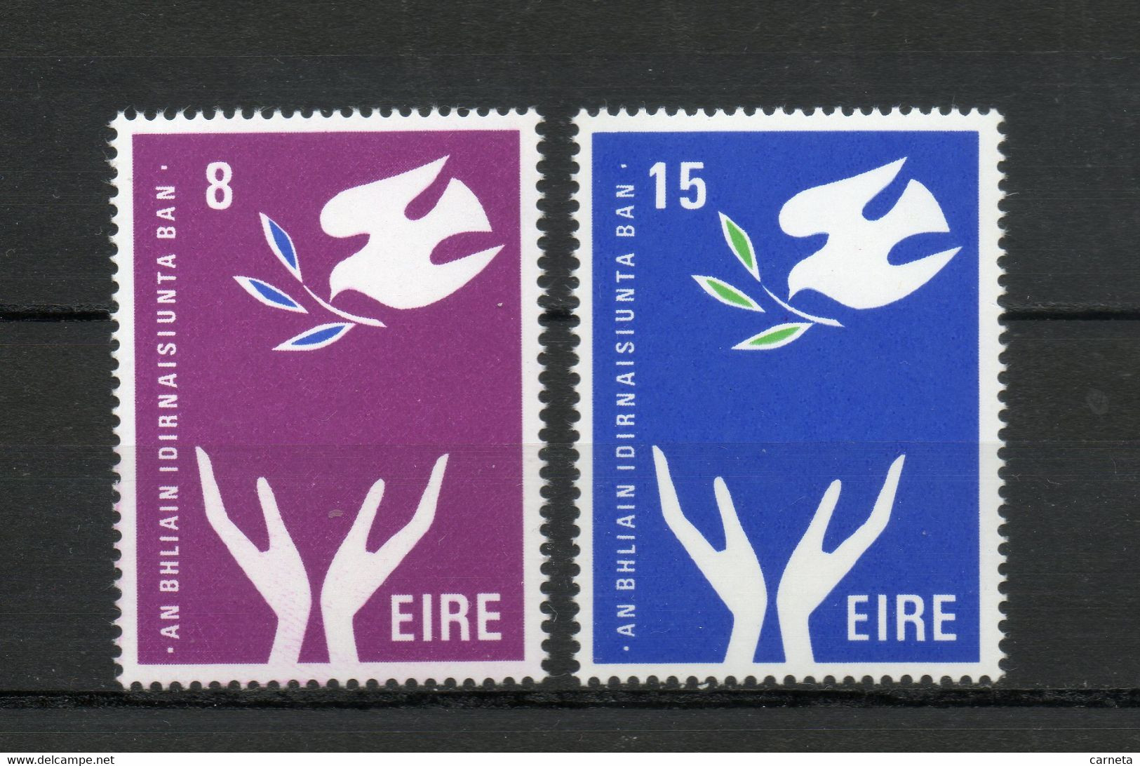 IRLANDE  N° 315 + 316   NEUFS SANS CHARNIERE COTE  2.00€    ANNEE DE LA FEMME - Unused Stamps