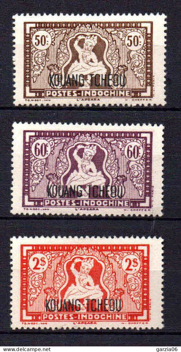 Kouang Tcheou  - 1942 - Tb Indochine Surch  -  N° 151/152/155 - Neufs ** - MNH - Ongebruikt