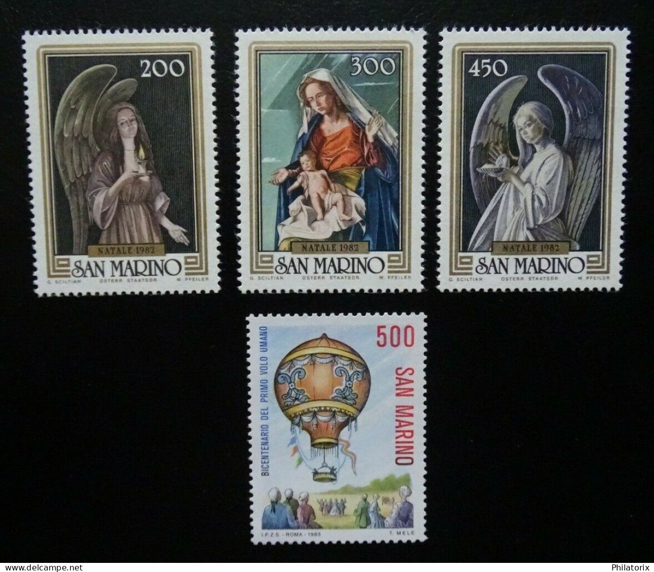 San Marino Mi 1267-1269 + 1284 ** - Ungebraucht