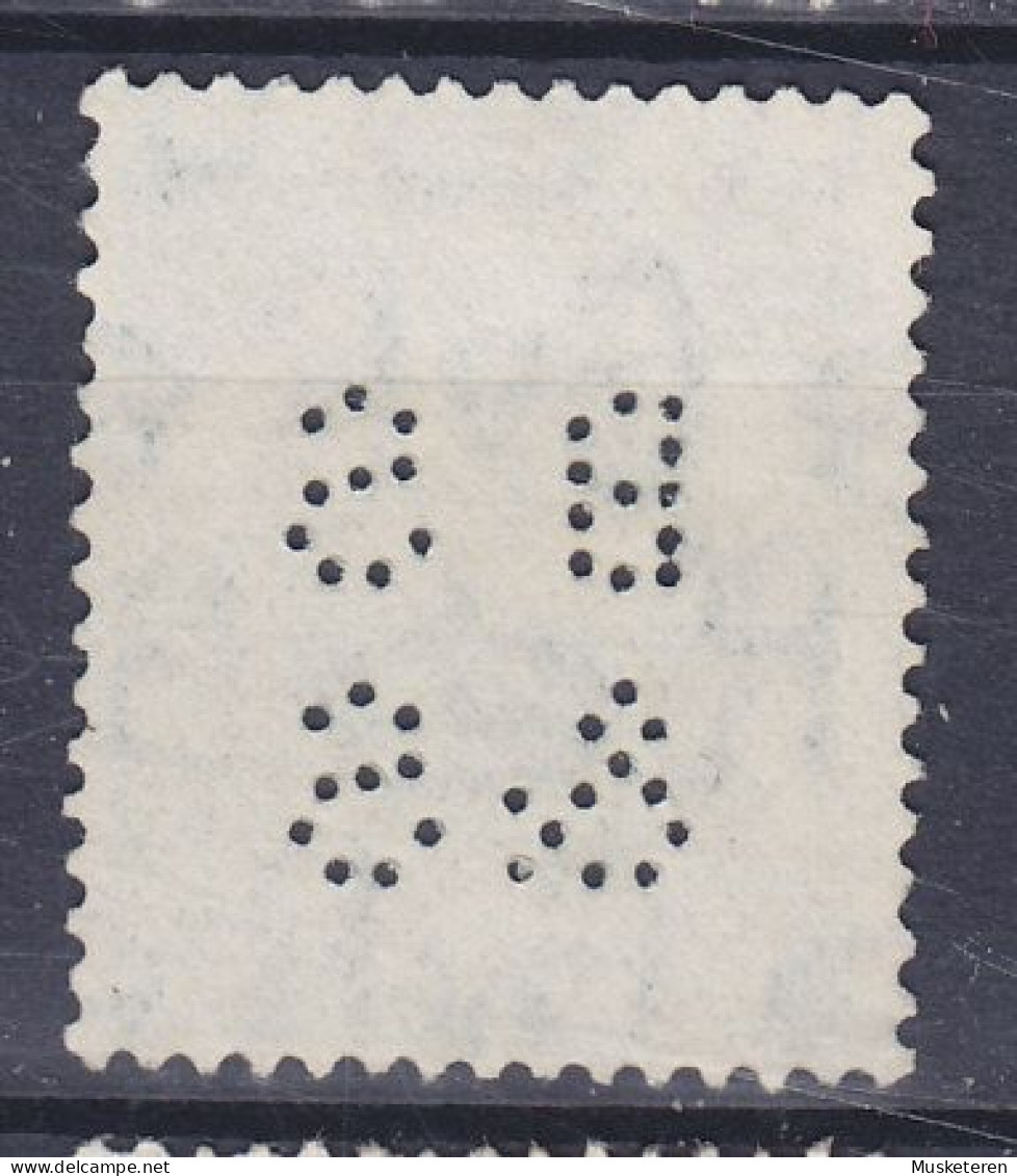 Great Britain Perfin Perforé Lochung 'BS&S' 1934 Mi. 175 X, GV. (2 Scans) - Perfins