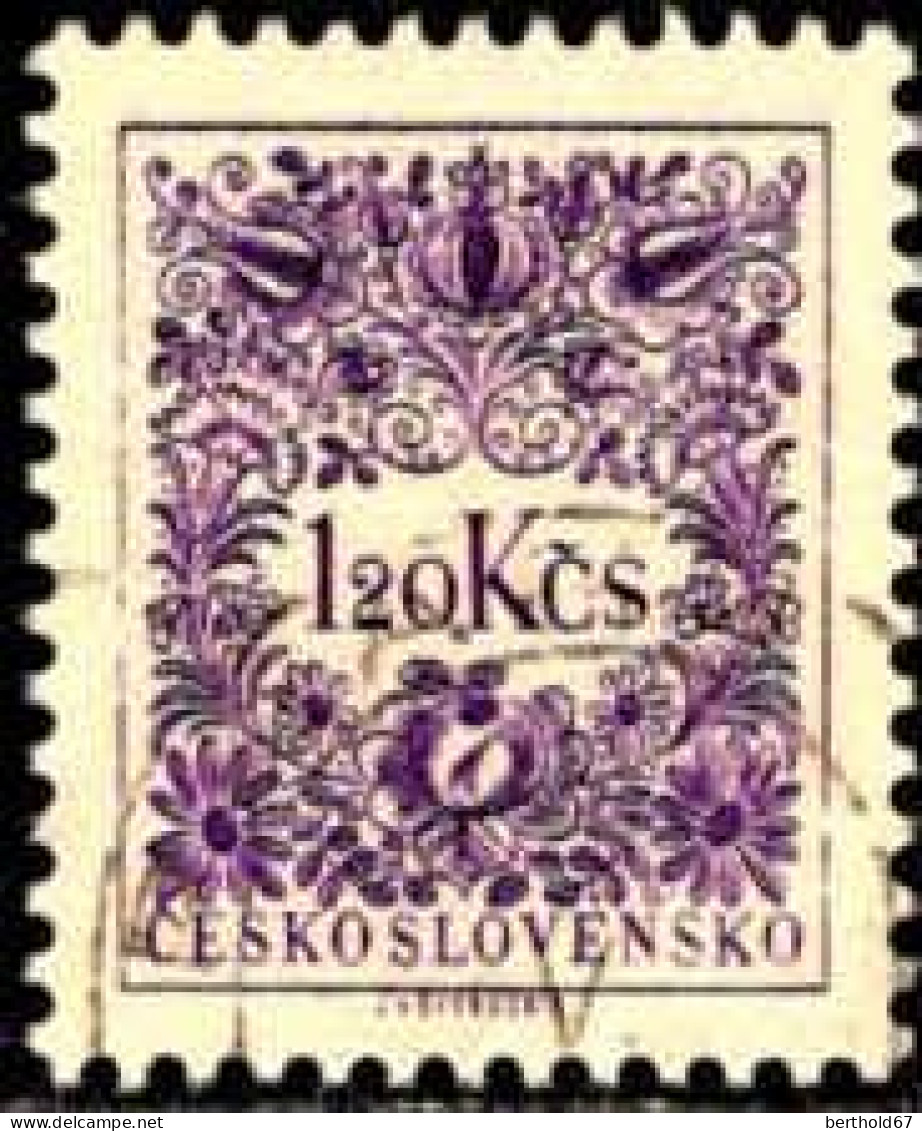 Tchekoslovaquie Taxe Obl Yv: 92/95 Haleru (Beau cachet rond)