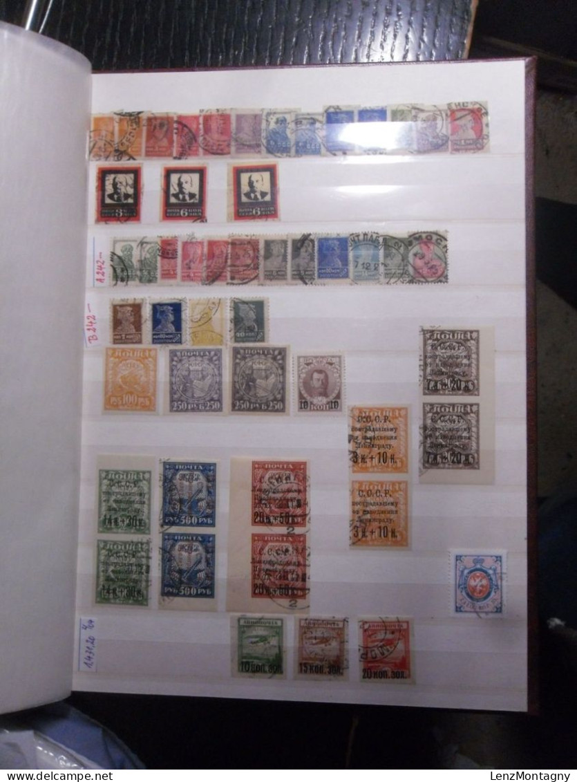 Collection De Timbres Russie - URSS Dans 2 Classeurs Neuf **, Oblitéré, Selon Scans - Colecciones (en álbumes)