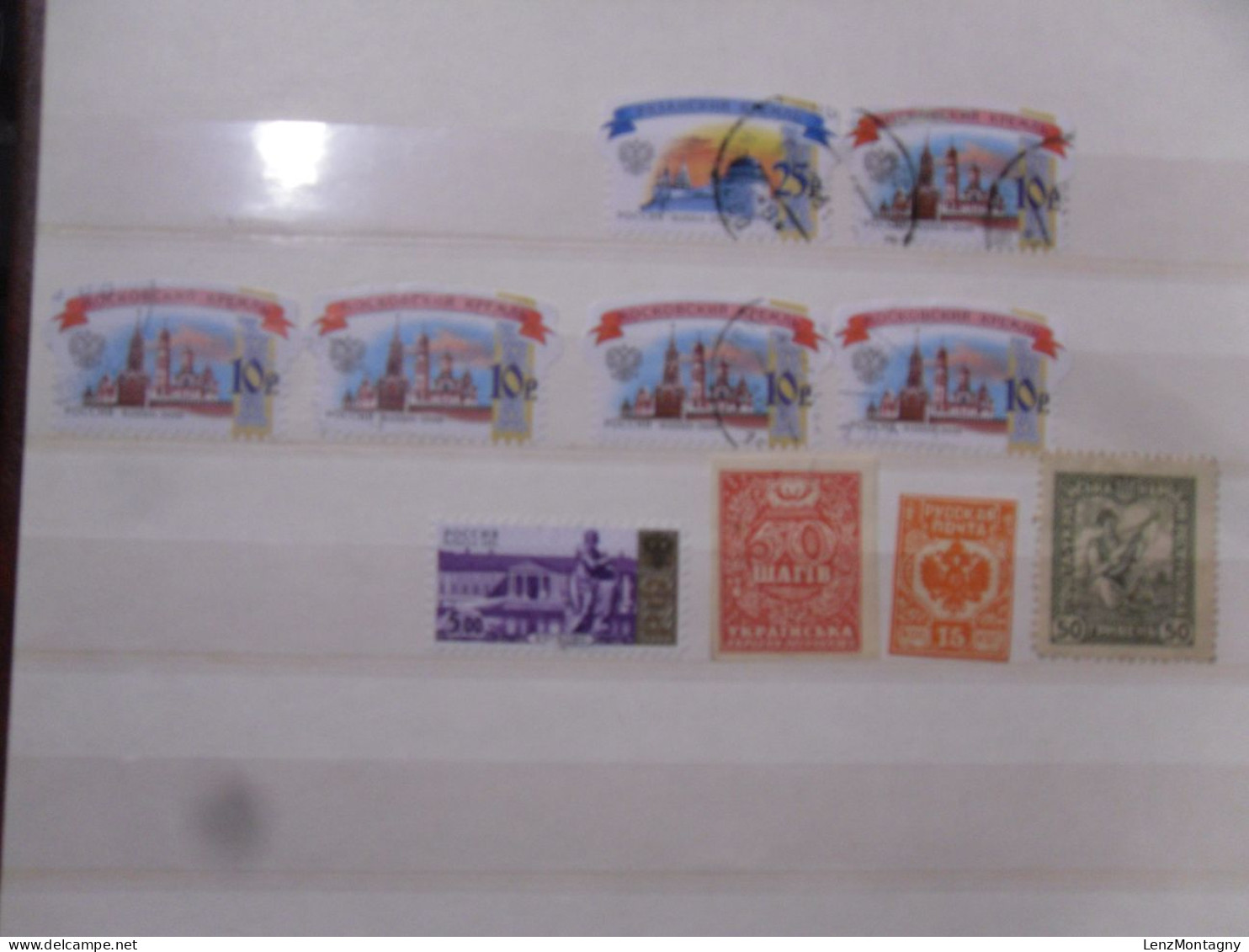 Collection de timbres Russie - URSS dans 2 classeurs neuf **, oblitéré, selon Scans