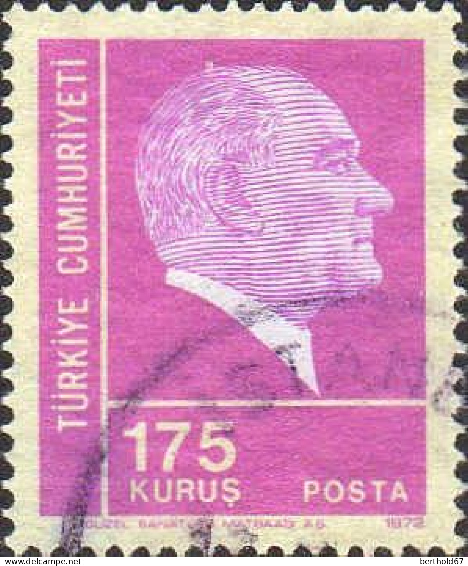 Turquie Poste Obl Yv:2045 Mi:2275 Atatürk (Beau Cachet Rond) - Oblitérés