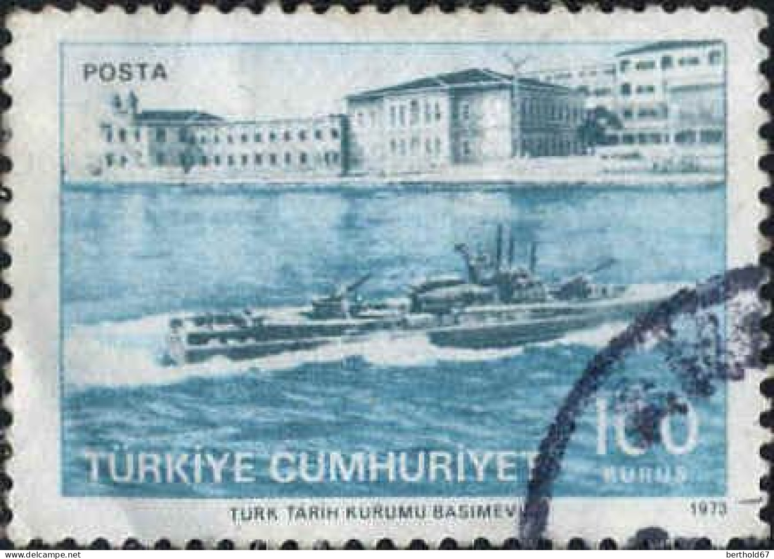 Turquie Poste Obl Yv:2062 Mi 2018 Vedette Rapide Simsek (Beau Cachet Rond) - Used Stamps