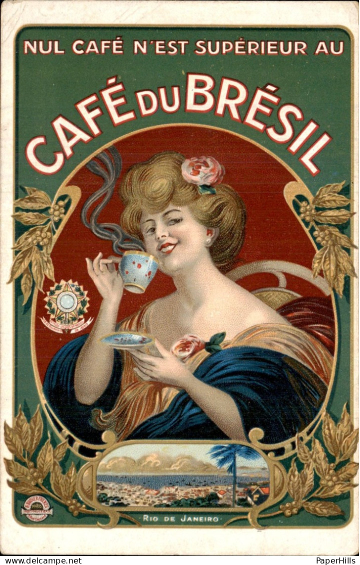 Reclame - Handel - Café Du Brésil - Andere & Zonder Classificatie