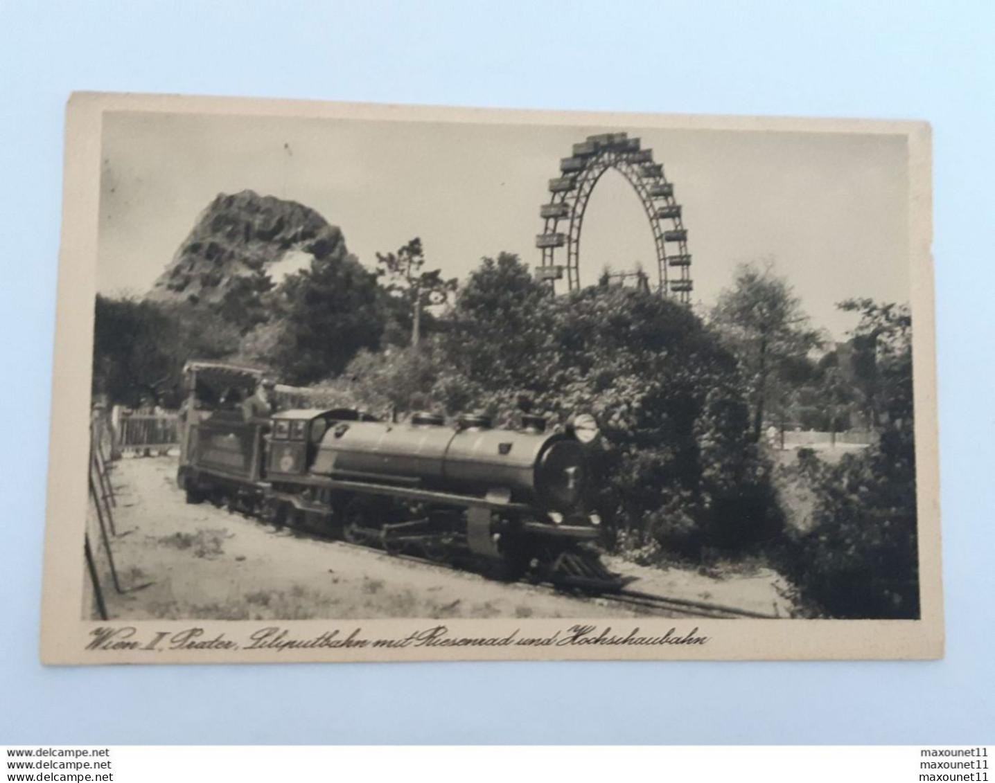 Autriche - Chemin De Fer - Train - Vienne - Wien II Prater ... Lot400. - Prater