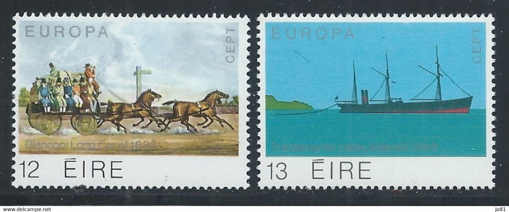 Irlande YT 415-416 Neuf Sans Charnière - XX - MNH Europa 1979 - Unused Stamps