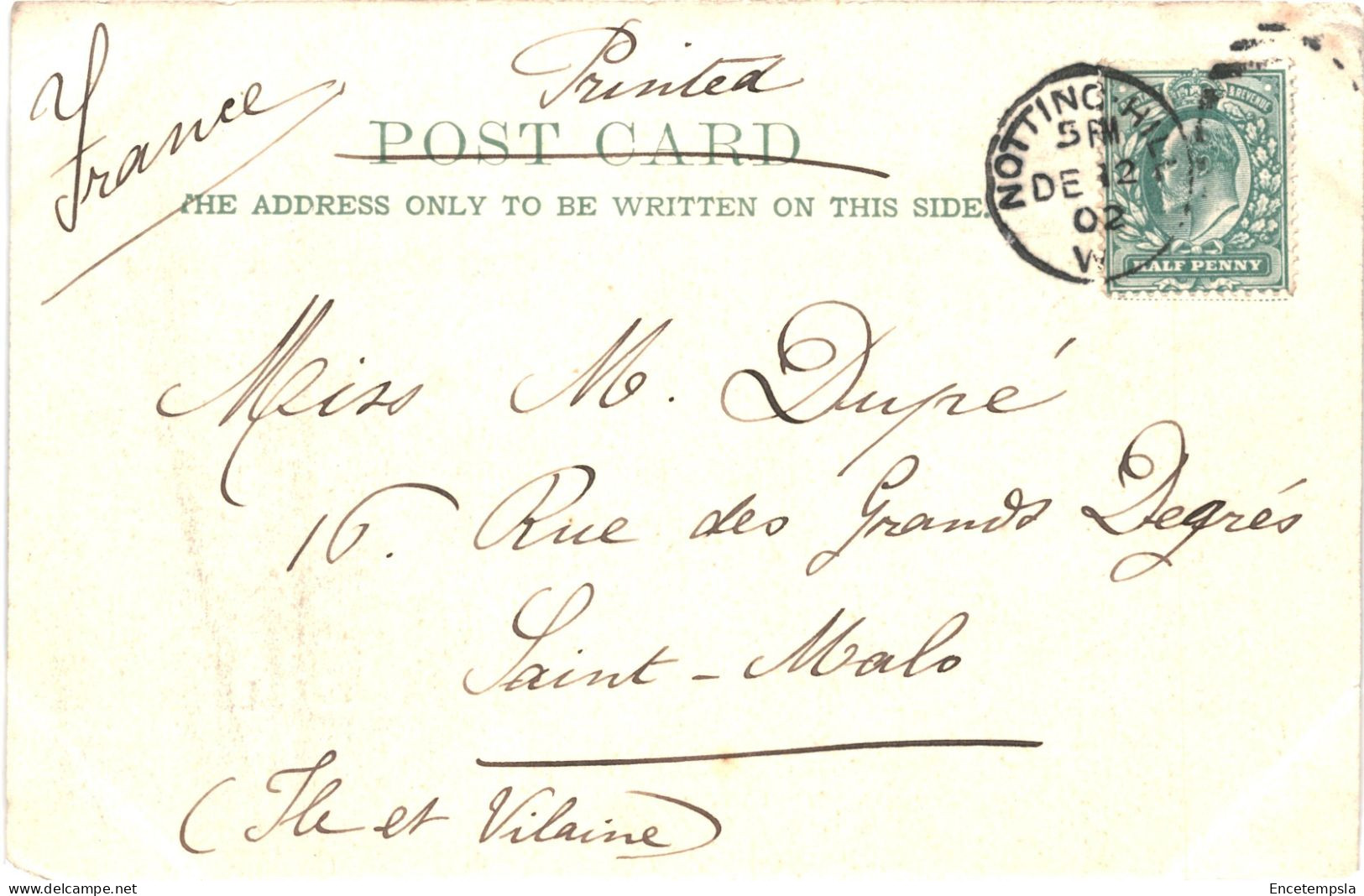 CPA Carte Postale Royaume Uni London  Thames Embankmen 1902 VM78149 - River Thames