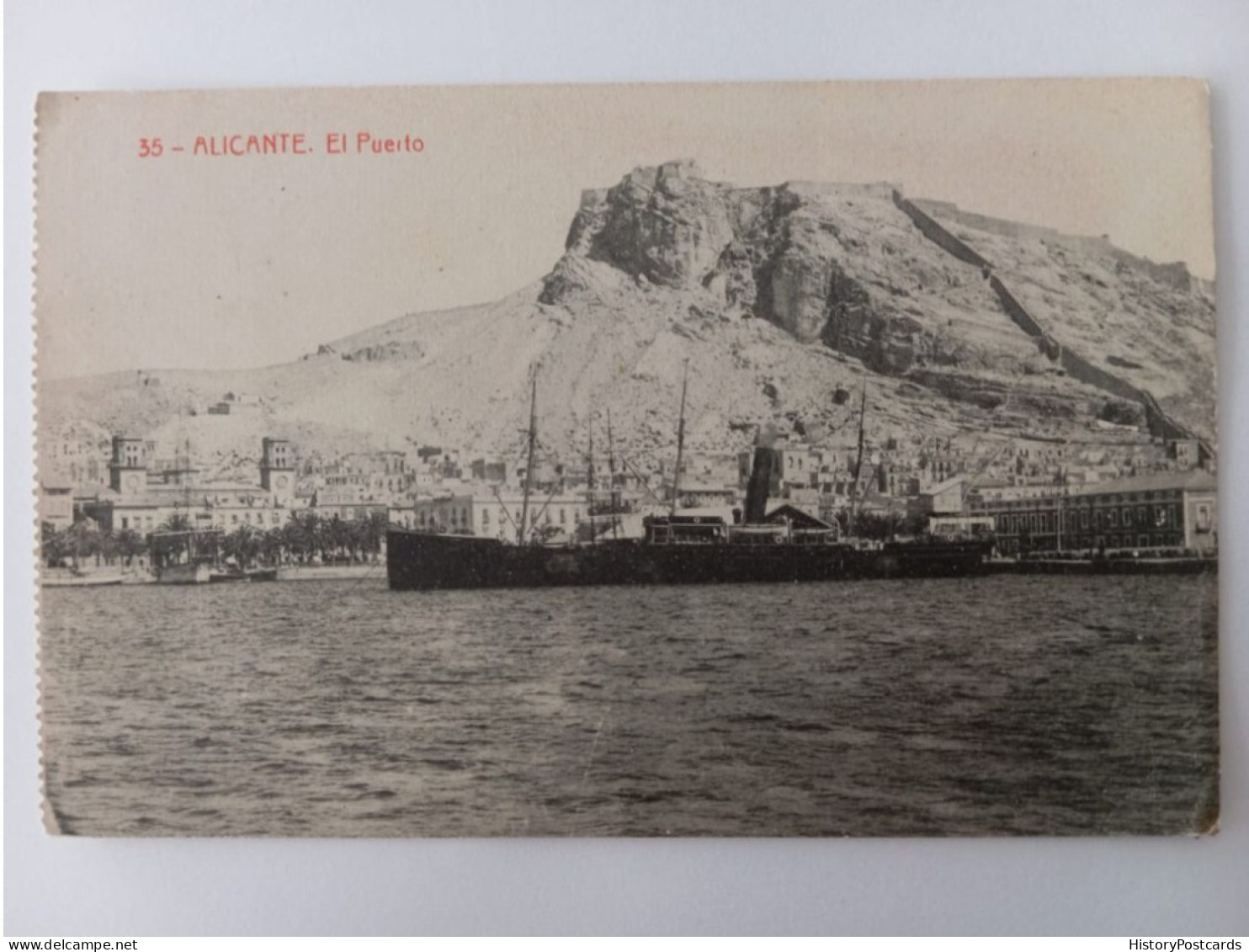 Alicante, El Puerto, Schiff, 1921 - Alicante