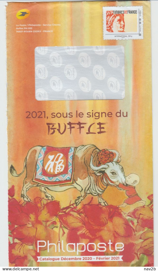 Entier Philaposte ; Décembre 2020 - Prêts-à-poster:Stamped On Demand & Semi-official Overprinting (1995-...)