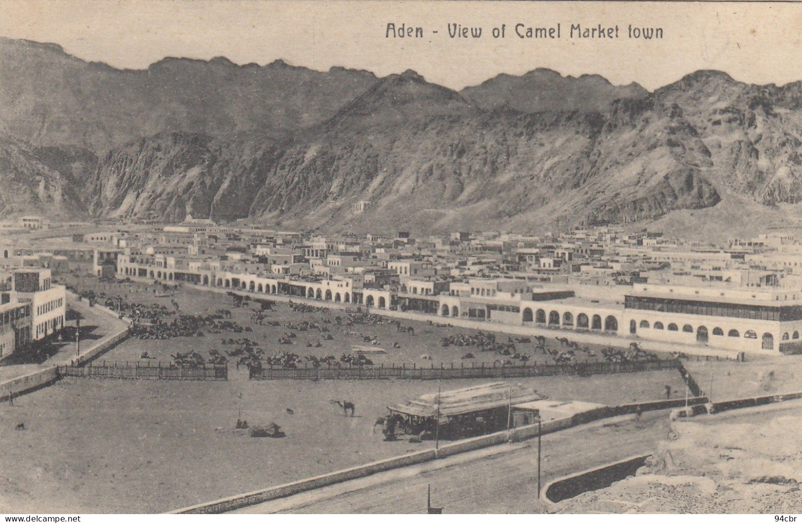 CPA (YEMEN) ADEN View Of Canal Market Town(.b Bur Theme) - Jemen