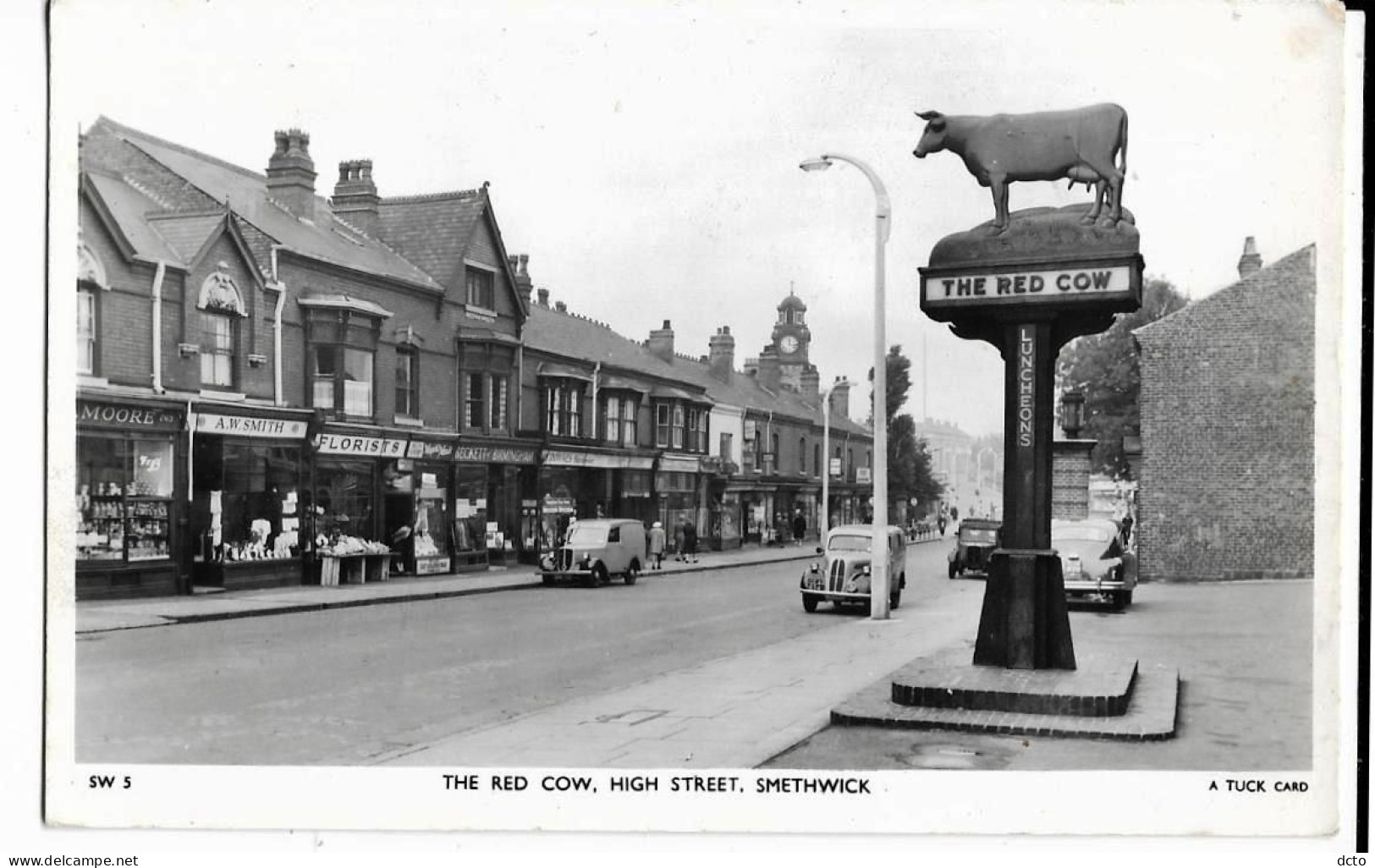 SMETHWICK  The Red Cow, Hight Street Ed. Tuck Card, SW 5 - Altri & Non Classificati